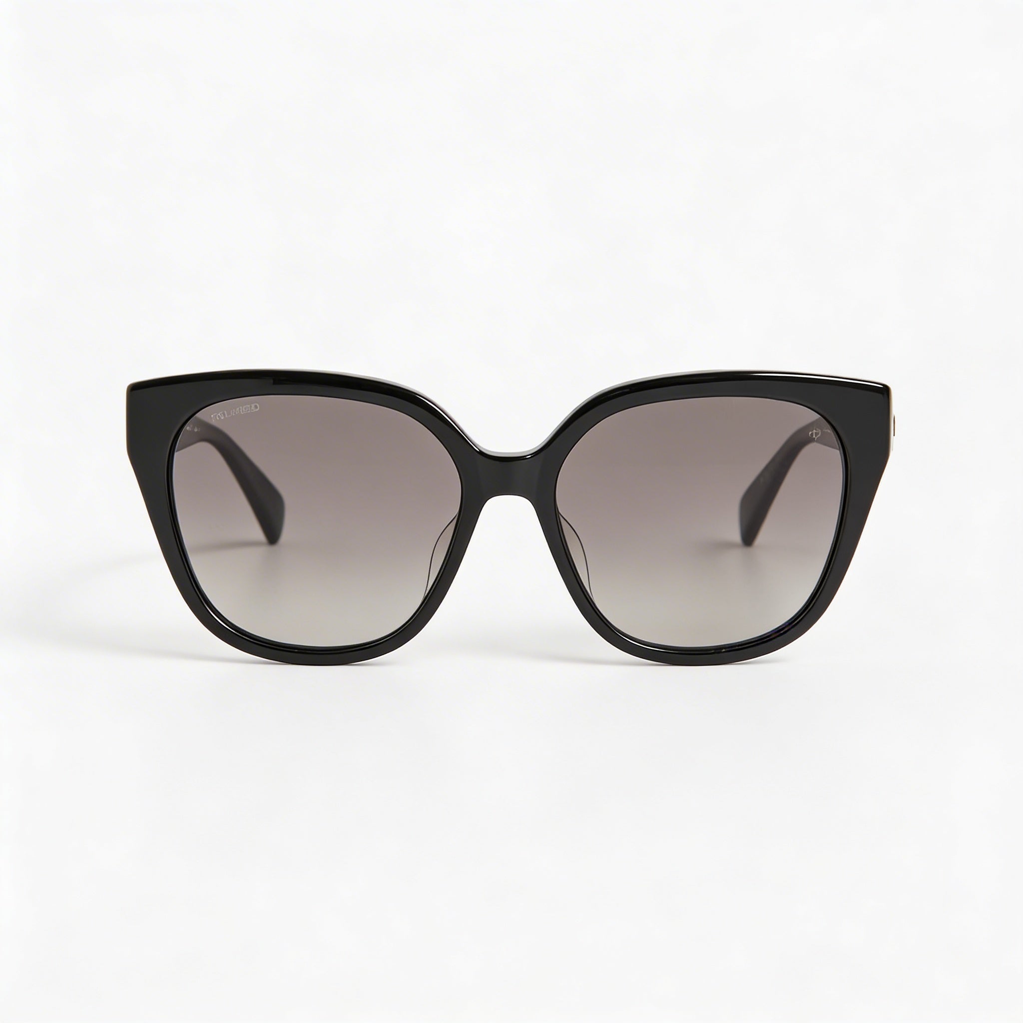 Rag & Bone Classic Women's Black Plastic Polarized UV Protected Grey Shaded Sunglasses 56mm, Photo 3