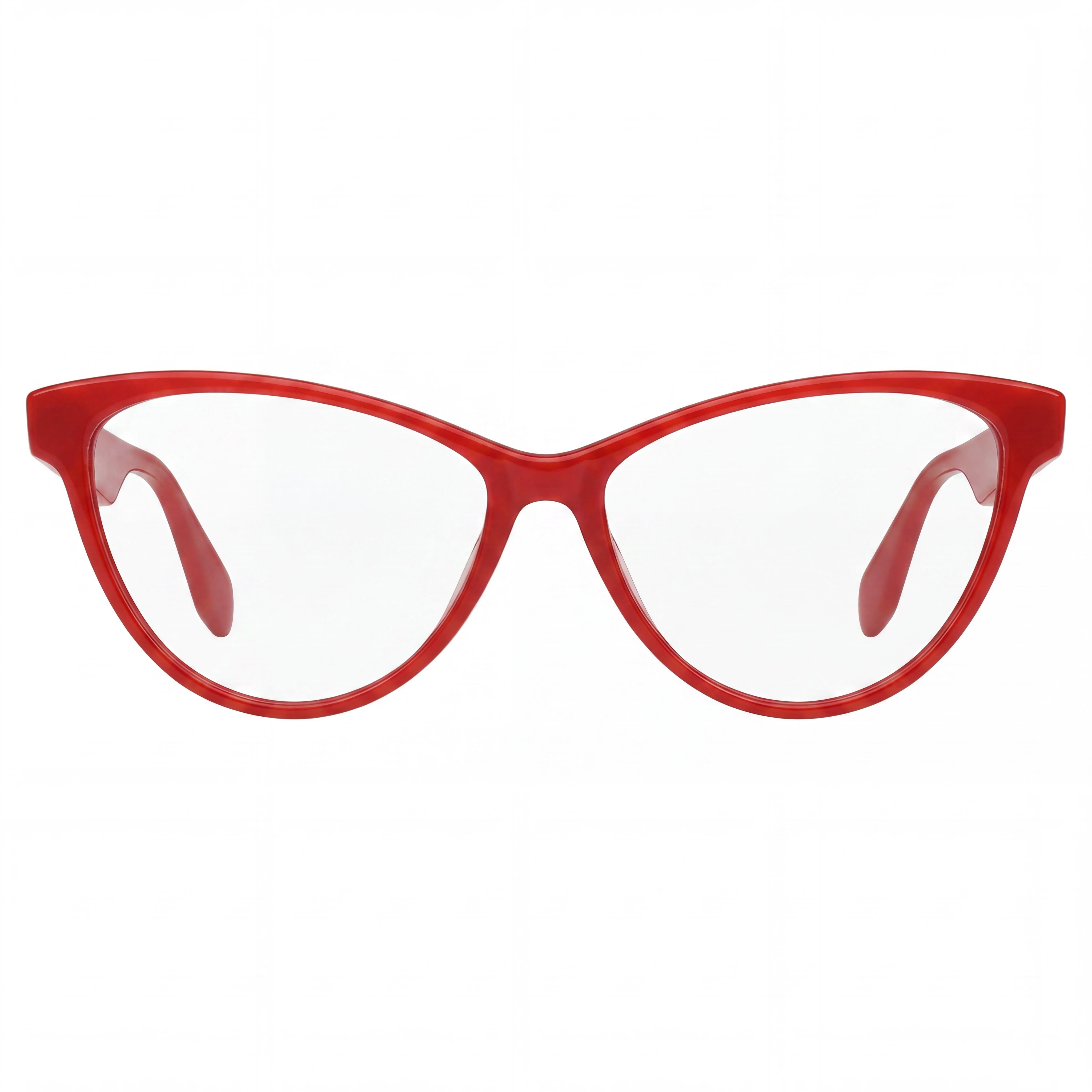 Gafas Adidas Originals Or5084 para hombre con montura de plástico rojo oscuro brillante y lentes transparentes 54-14-145, Photo 2