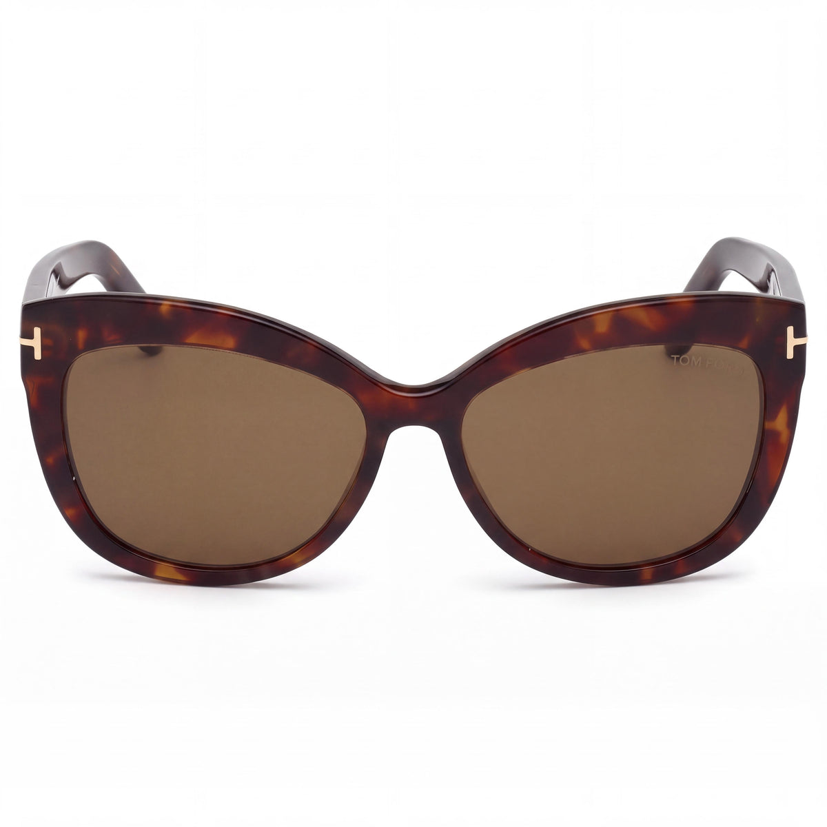 Tom Ford Ft0524 Alistair Men's Red Composite Sunglasses with UV Protection, Brown Lens 56mm, Photo 2