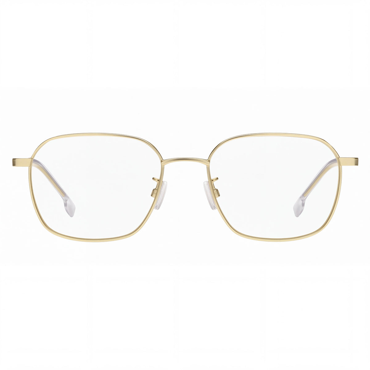 BOSS Audio Systems Casual Men's Stainless Steel Frame Matte Gold Non Optical Frames 53-18-145, Photo 2