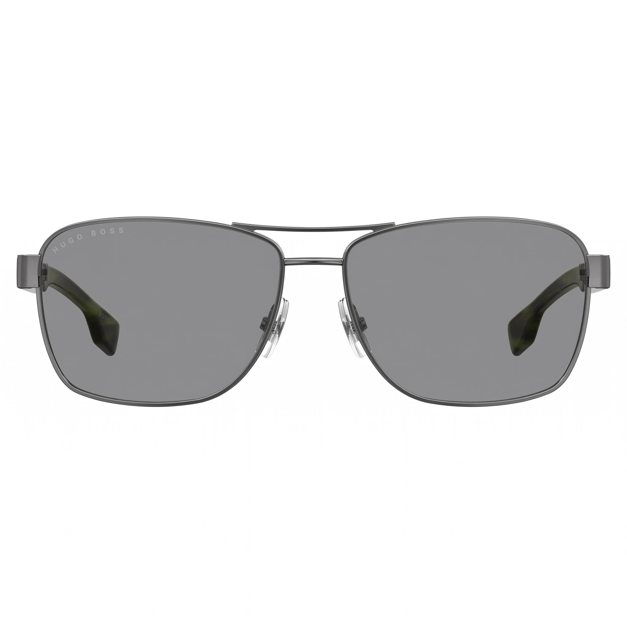 Hugo Boss BOSS 1240/S Classic Men's Alloy Steel Dark Ruthenium UV Protection Sunglasses 60mm, Photo 2