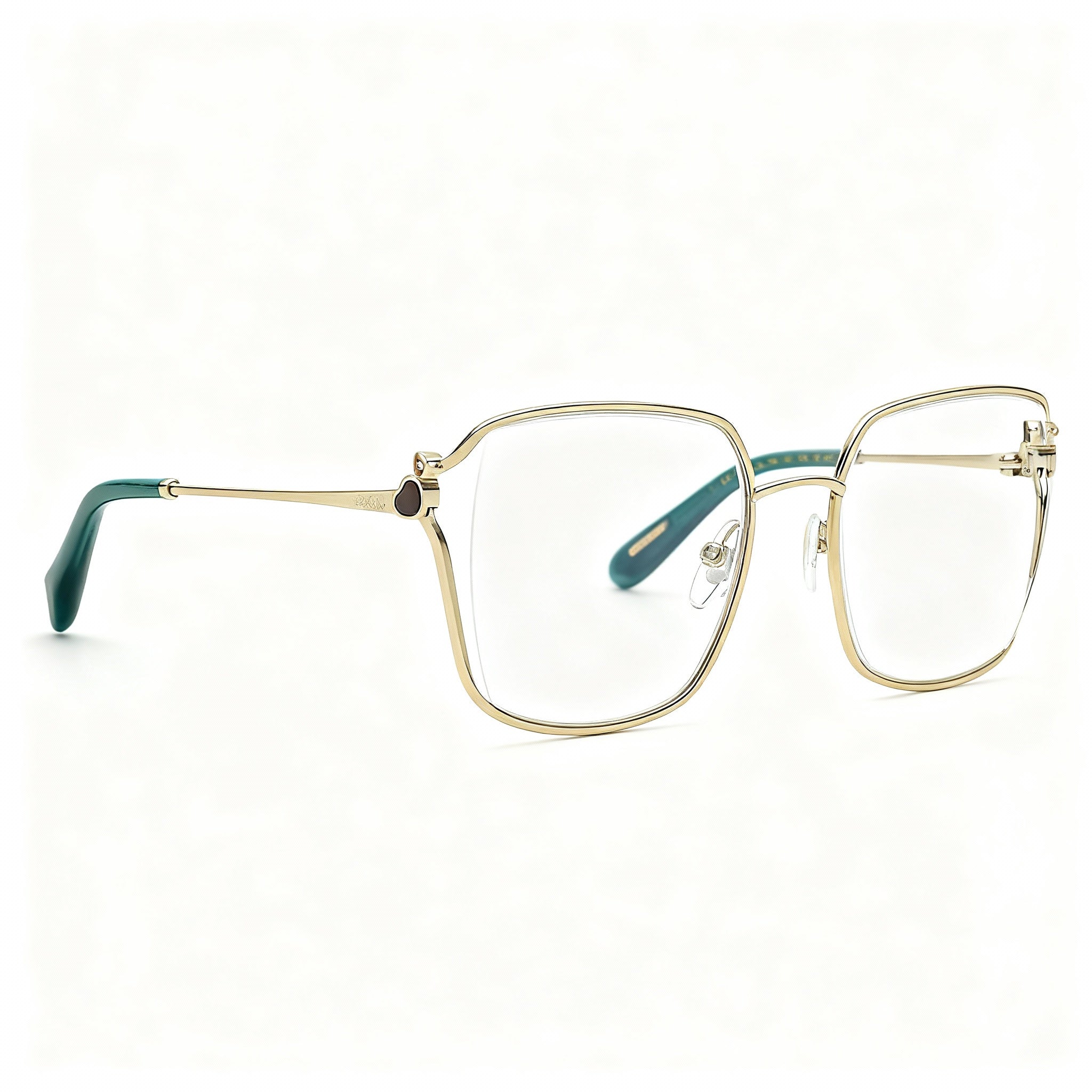 Chopard VCHG29S Women's Casual Metal Optical Frame, Light Gold, Non-Polarized Demo Lenses, 53mm, Photo 3