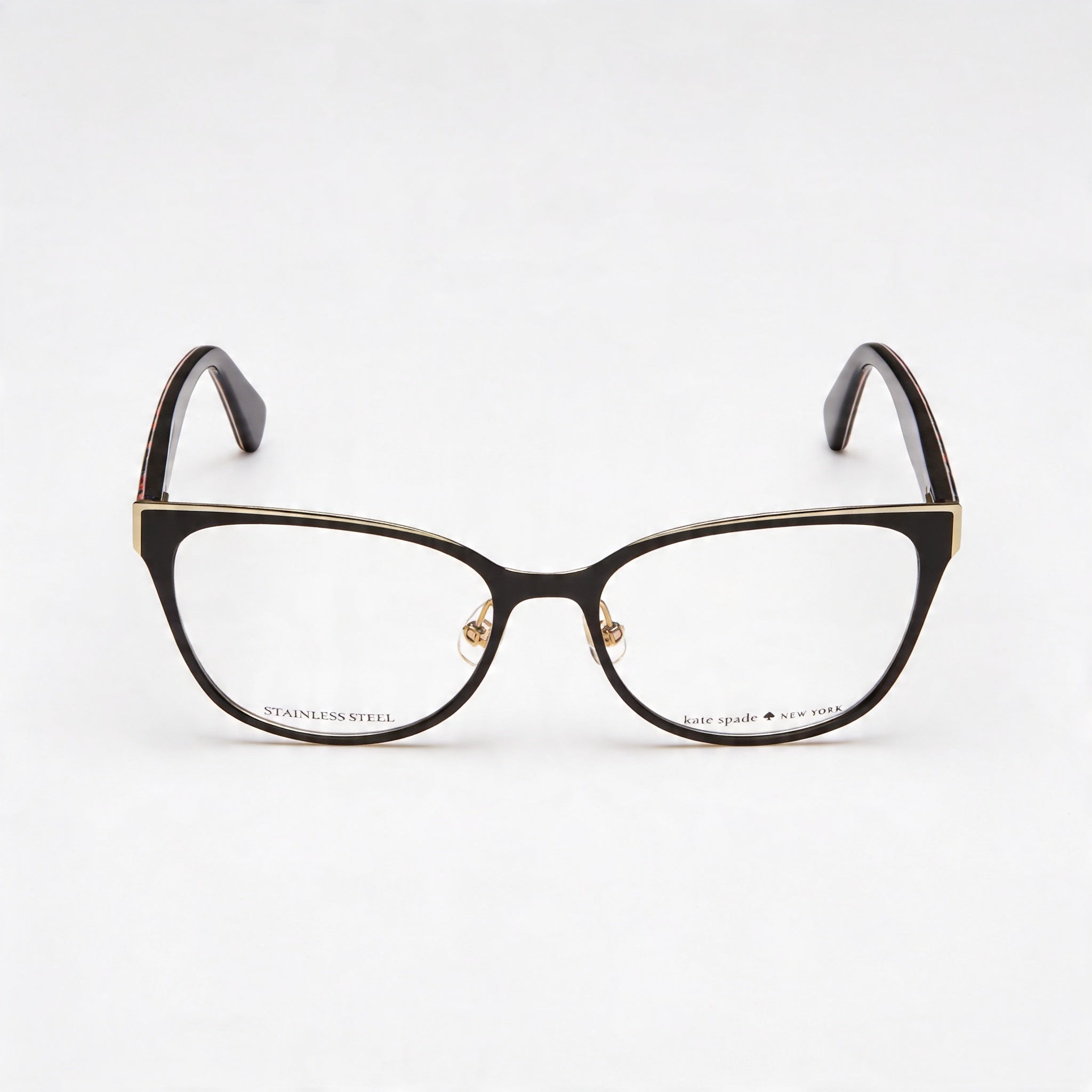 Kate Spade New York Vandra Women's Black Metal Full Rim Cat Eye Prescription Eyeglasses 52mm, Photo 2