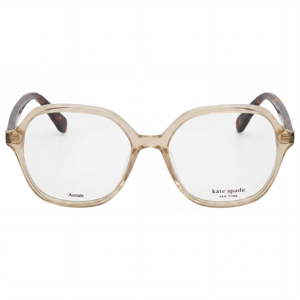 kate spade new york Casual Women's Beige Acetate Optical Eyeglasses 53-16-140