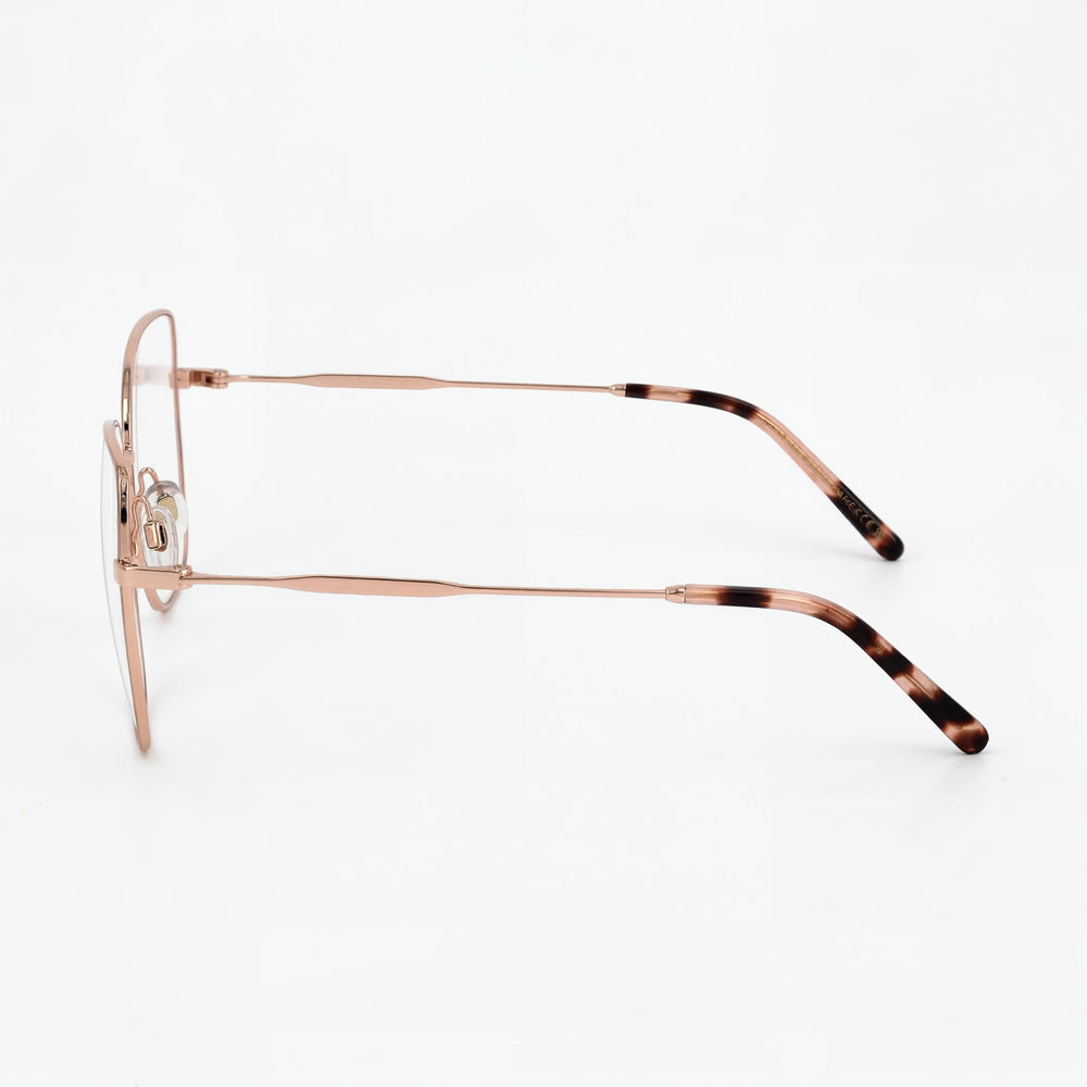 Gafas de sol Marc Jacobs Modern para mujer con montura metálica dorada nude y lentes de policarbonato no polarizadas de 55 mm