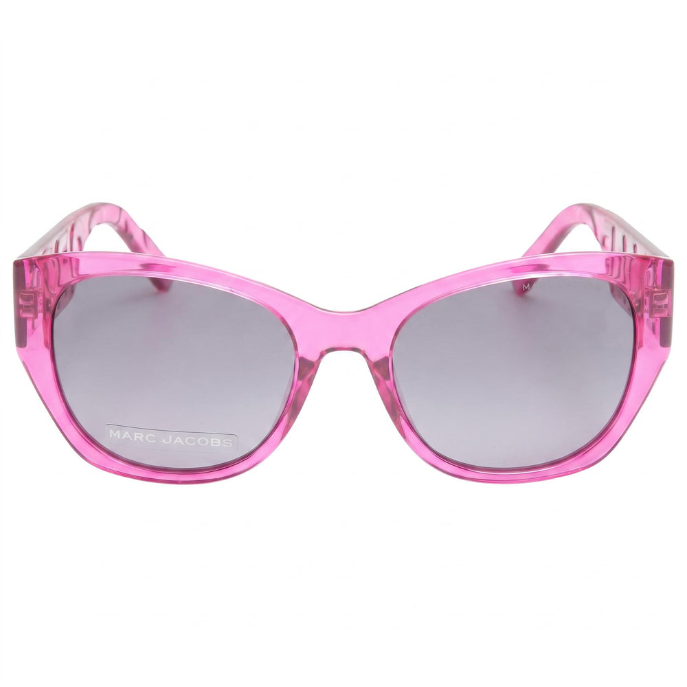 Marc Jacobs Modern Women's Fuchsia Plastic Eyewear with Polycarbonate UV Protective Lenses, 54mm