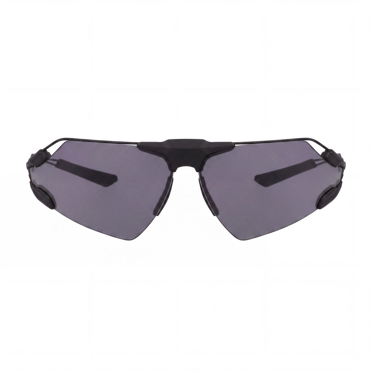 Gafas de sol polarizadas de titanio gris para hombre Nike ZEUS EDGE P EV24032, montura negra mate, UV 400, 76 mm, Photo 2
