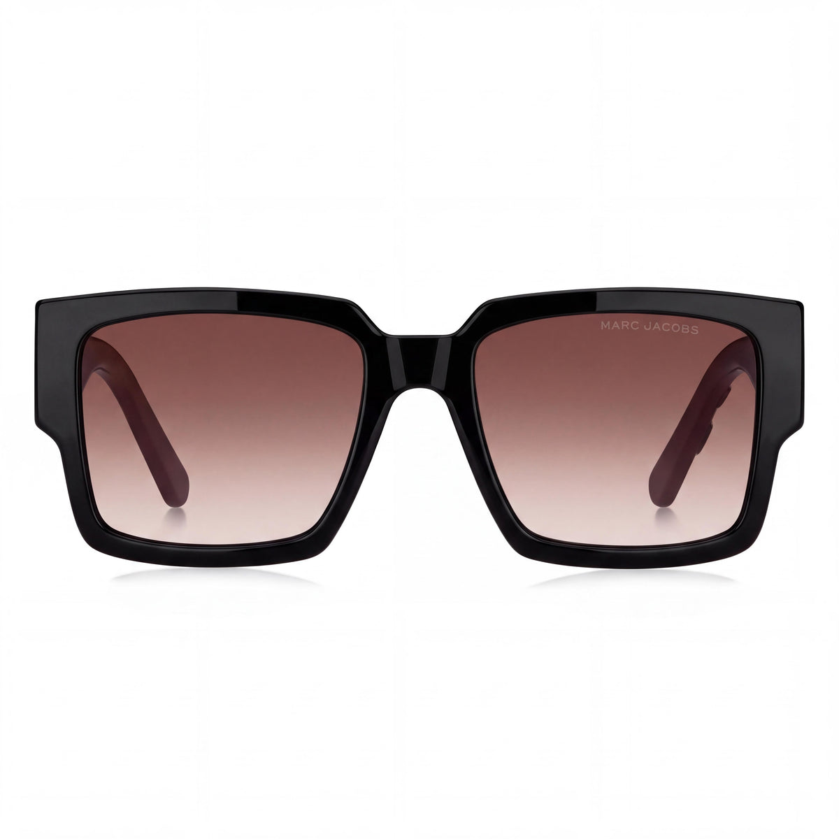 Marc Jacobs 739/S Women's Black White Brown Shaded Classic UV 400 Non-Polarized Sunglasses 54mm, Photo 2