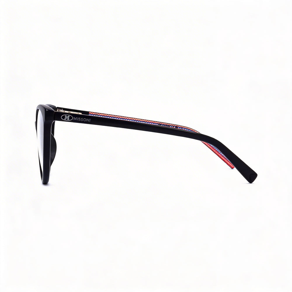 Gafas Ópticas Missoni Cat Eye Unisex de Acetato Negro 54-17-140mm