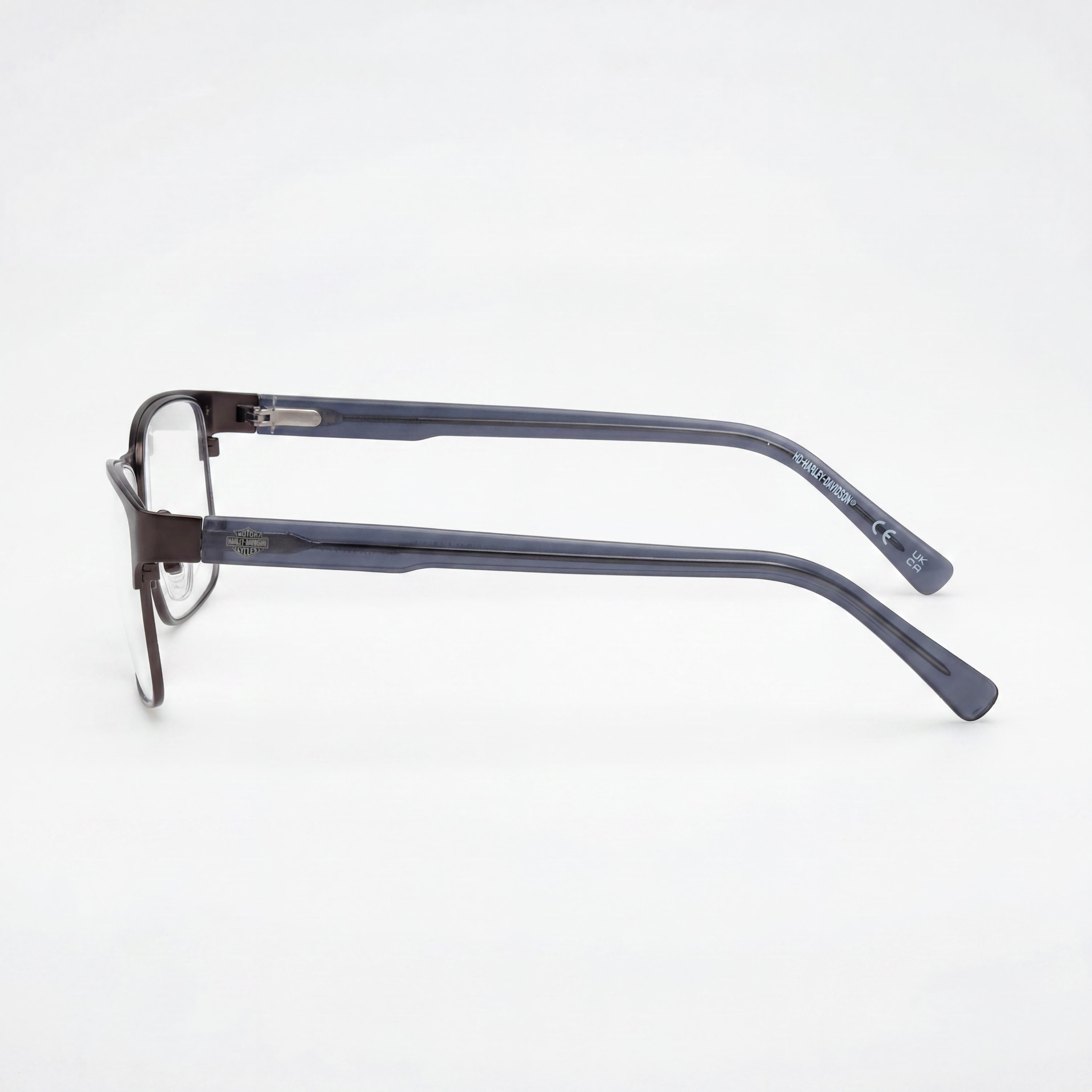 Harley-Davidson Gafas Unisex Resistentes y Modernas con Montura de Plástico y Lentes de Policarbonato Gunmetal Mate 57/16/145, Photo 2