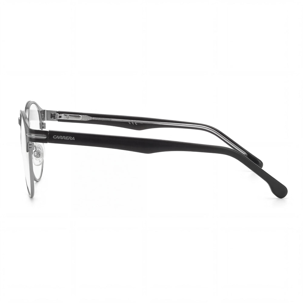 Carrera Modern Unisex Lentes sin polarizar de acero inoxidable Negro mate Dark Ruthenium 50 mm