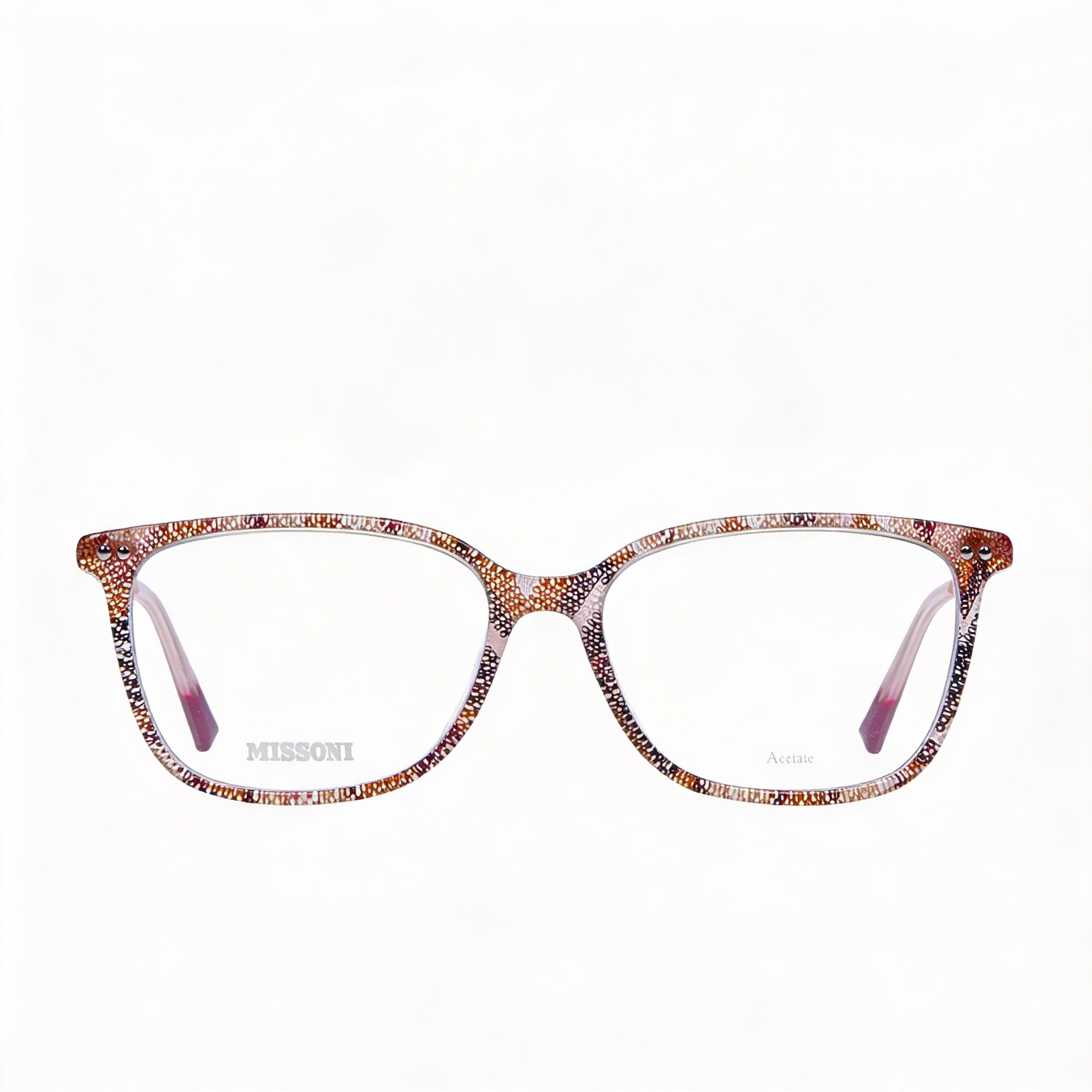 Missoni Modern Women's Acetate Frame Eyewear in Cherry Pink, Non-polarised Lenses, 53mm Lens Width, Photo 2
