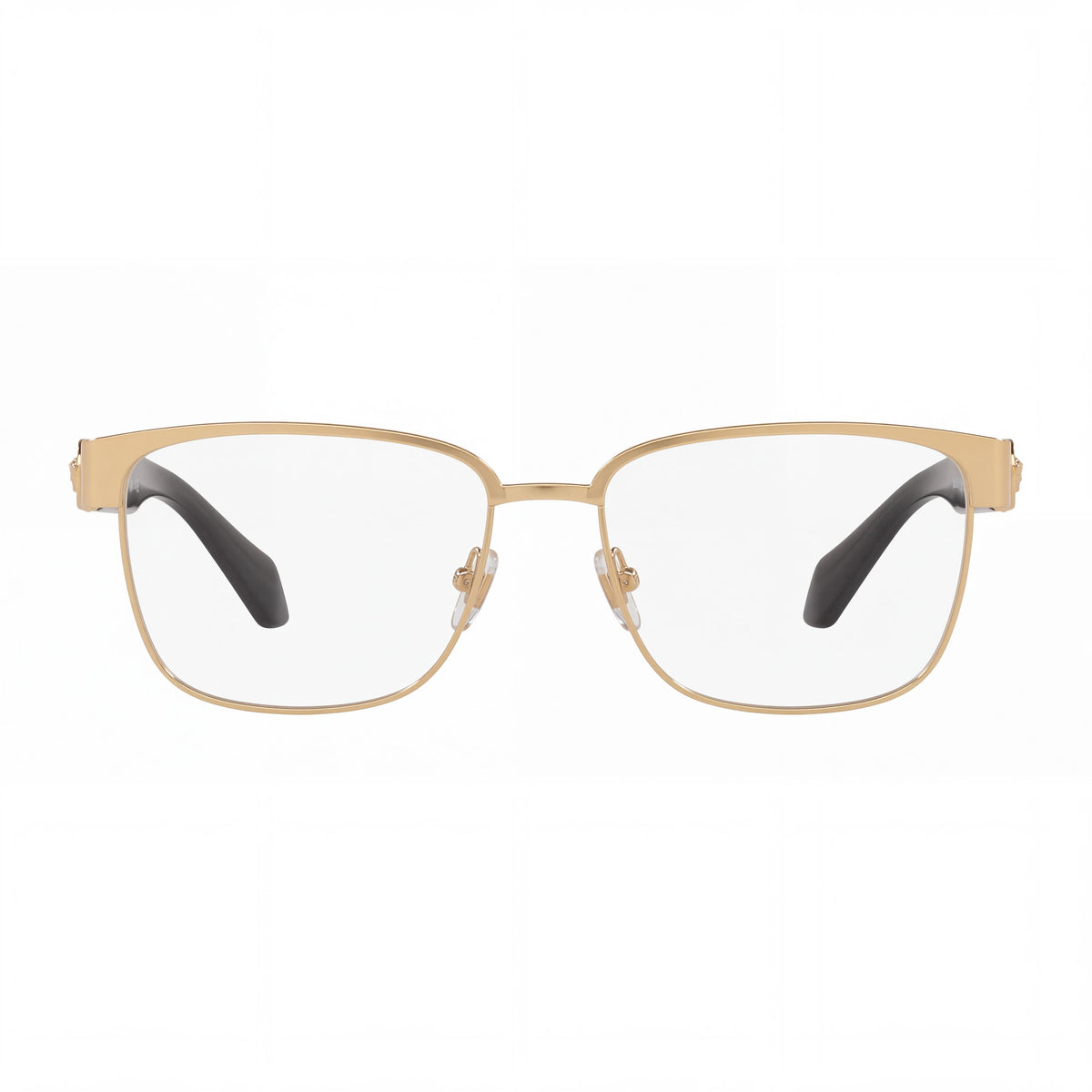 Versace Women's Eyeglasses: 0VE1306 Style in Gold Metal Frame, Suitable for Everyday Wear, Size 55-16-140, Photo 2