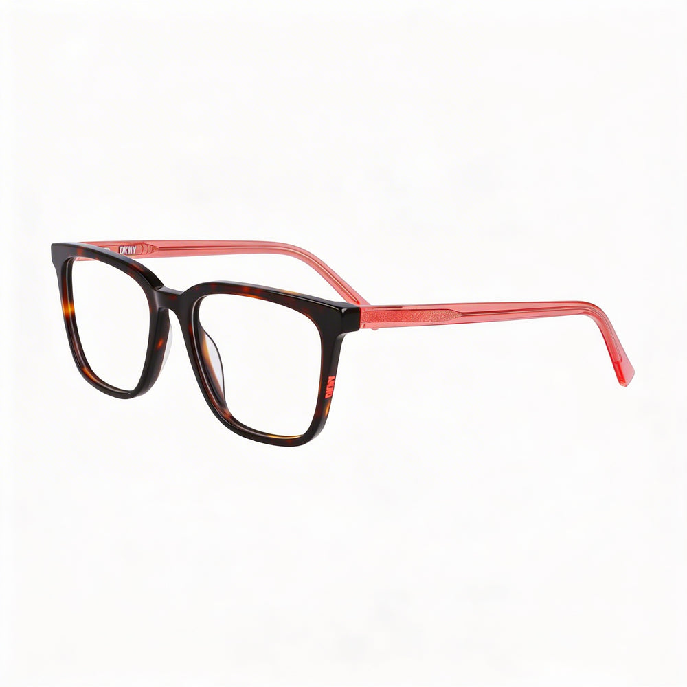Gafas de sol modernas DKNY DK5060 de acetato carey oscuro para mujer, 52 mm