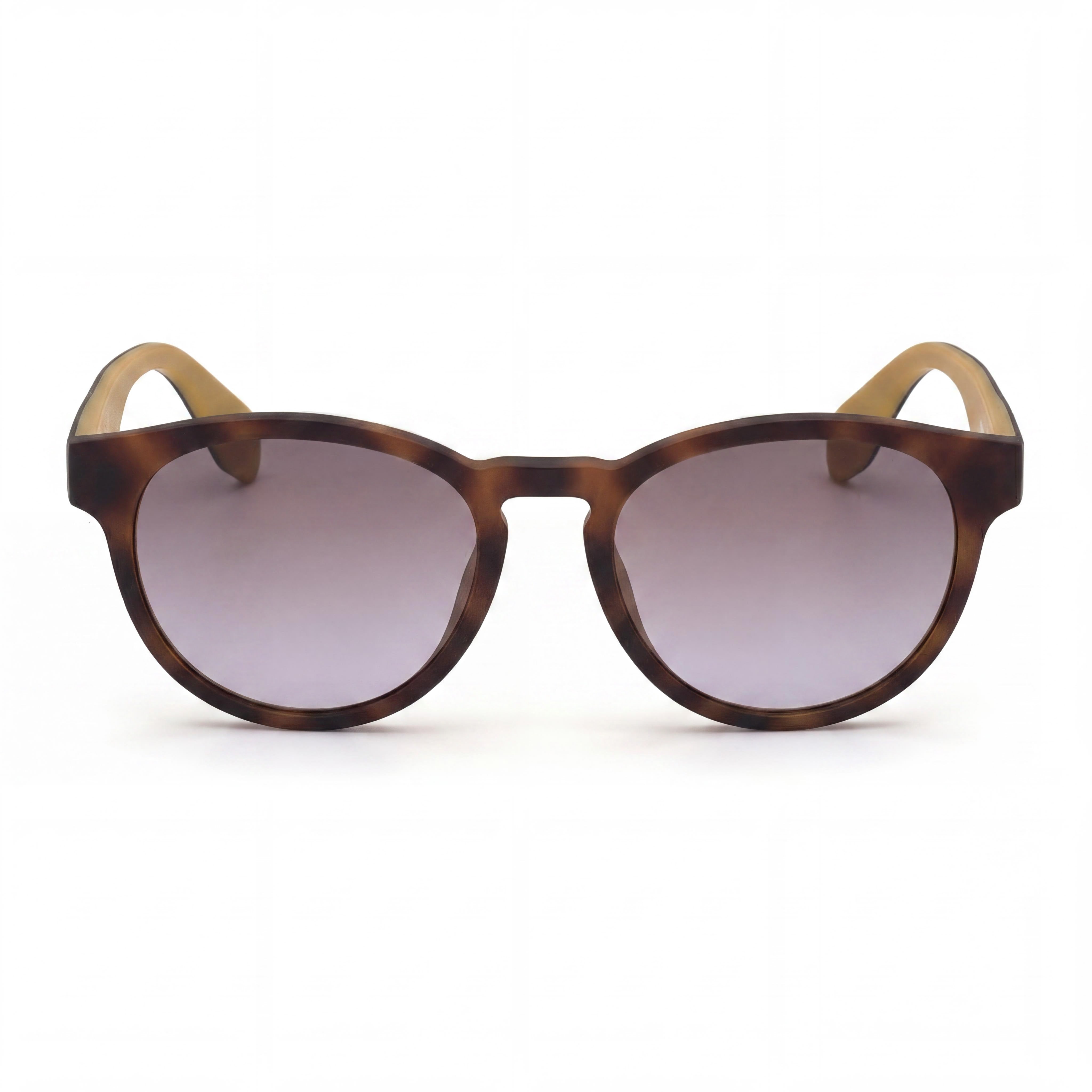 adidas Originals Urban Men's Mirrored Brown Plastic Round UV Protection Non-Polarized Sunglasses 52mm, Photo 2