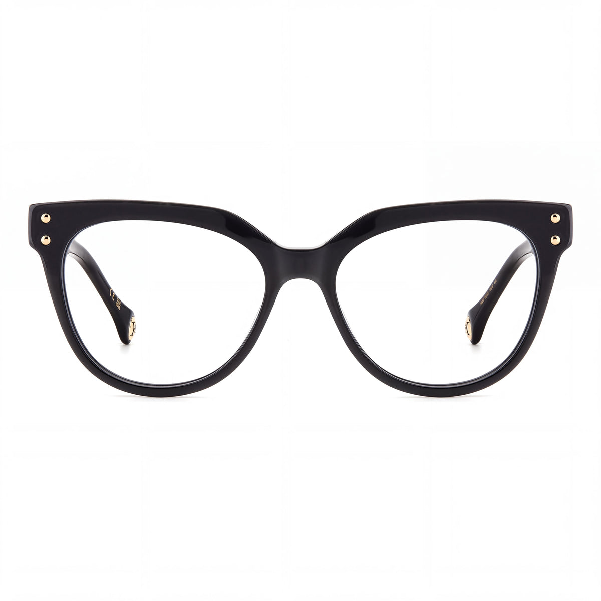 Carolina Herrera 0224 Men's Cat Eye Non-Polarized Sunglasses with Black White Havana Ecological Oil Frame, 52mm, Photo 2