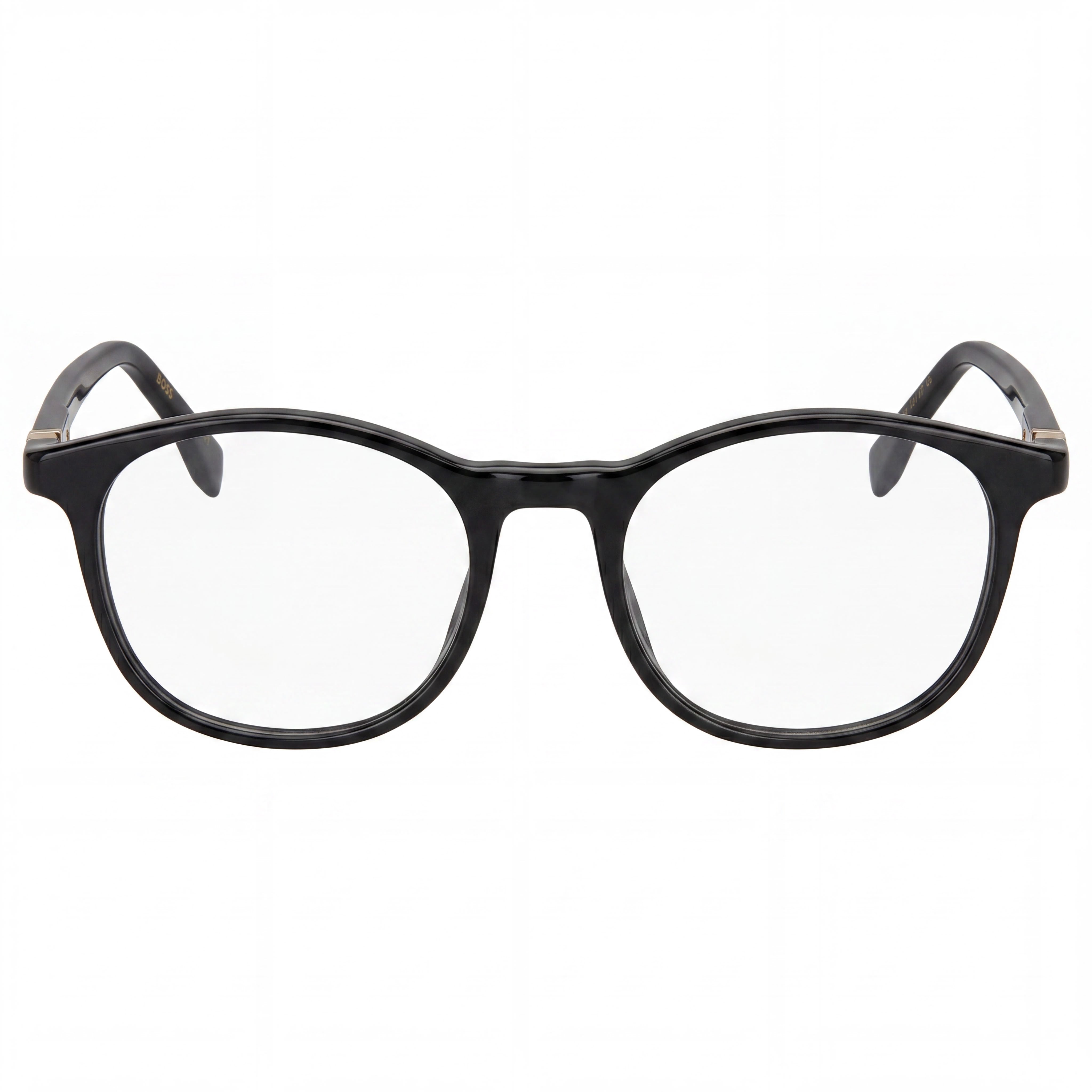 Gafas de sol unisex Hugo Boss 1437 con montura de plástico negro y lentes negras sin polarizar de 53 mm, Photo 2