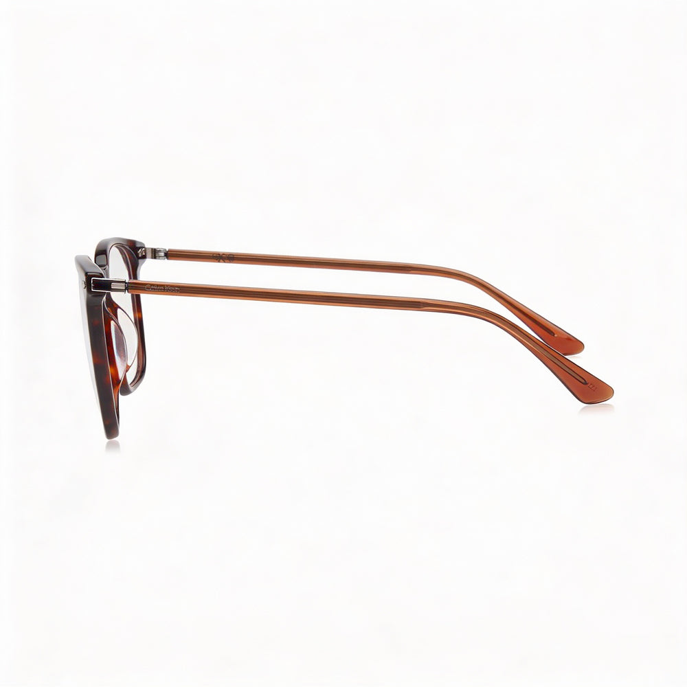 Gafas de sol Calvin Klein CK22541 para mujer, estilo casual, con montura de acetato color carey oscuro, 55 mm