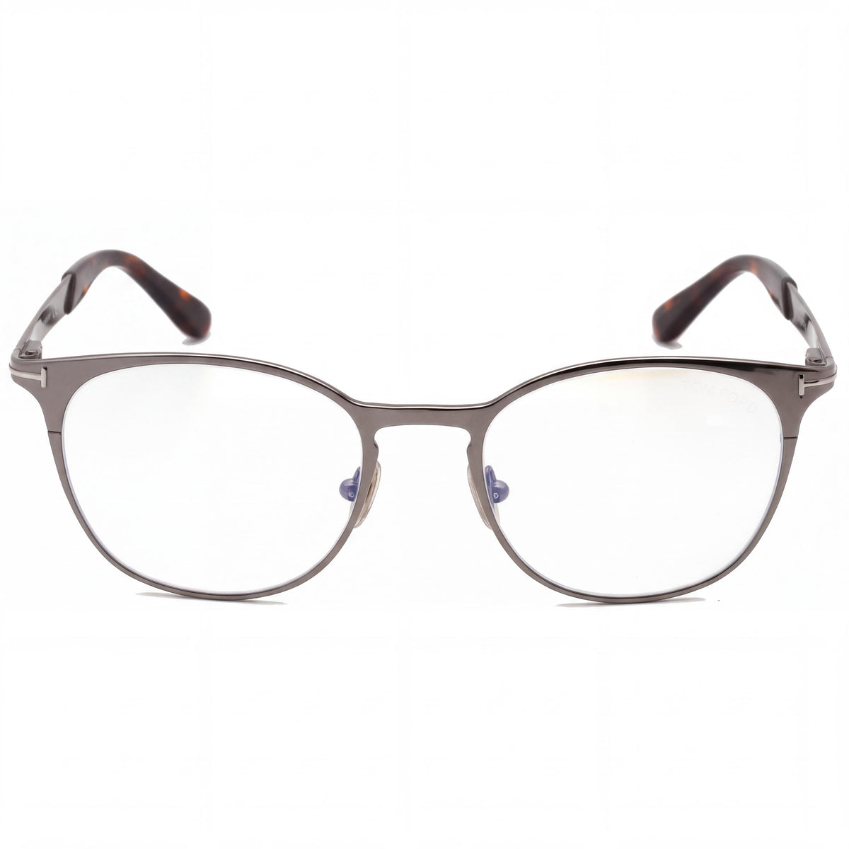 Tom Ford Ft5732-b Men's Anthracite Grey Metal Blue-Light Block Eyeglasses 50mm, Photo 2