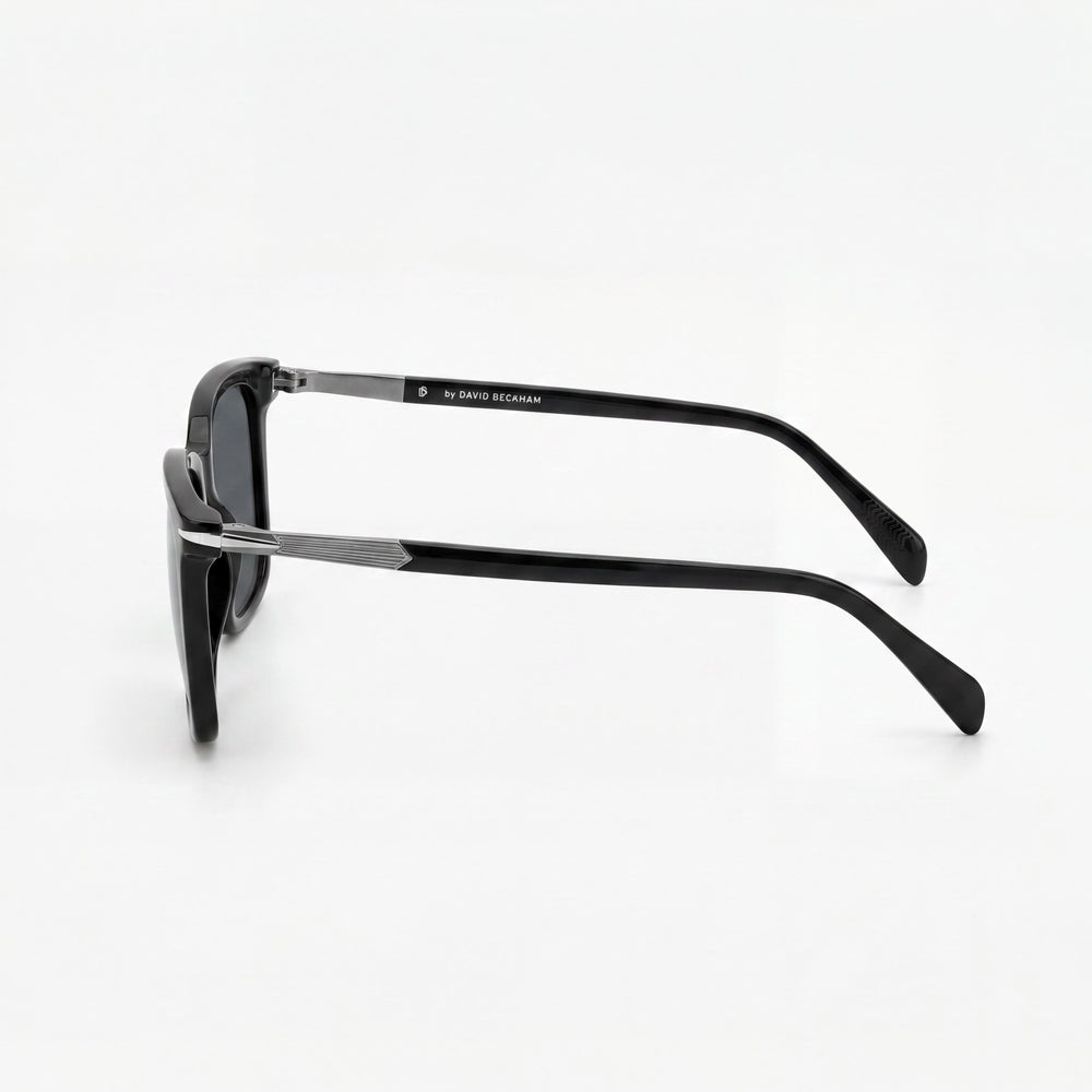 David Beckham Db 1130/S Unisex Plastic Frame Black Dark Ruthenium Grey UV Protection Sunglasses 53mm