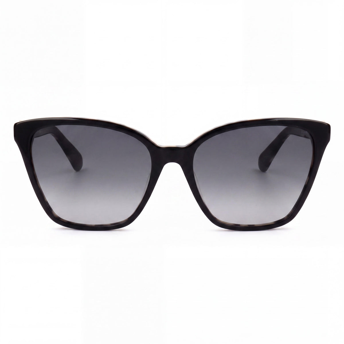 kate spade new york Amiyah/G/S Women's Cat Eye Composite UV Protection Sunglasses Black Gray Shaded 56mm, Photo 2