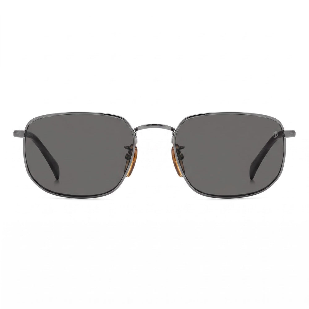 Gafas de sol Beckham Db 1143/S para mujer, de acero inoxidable gris, lentes UV grises de 57 mm