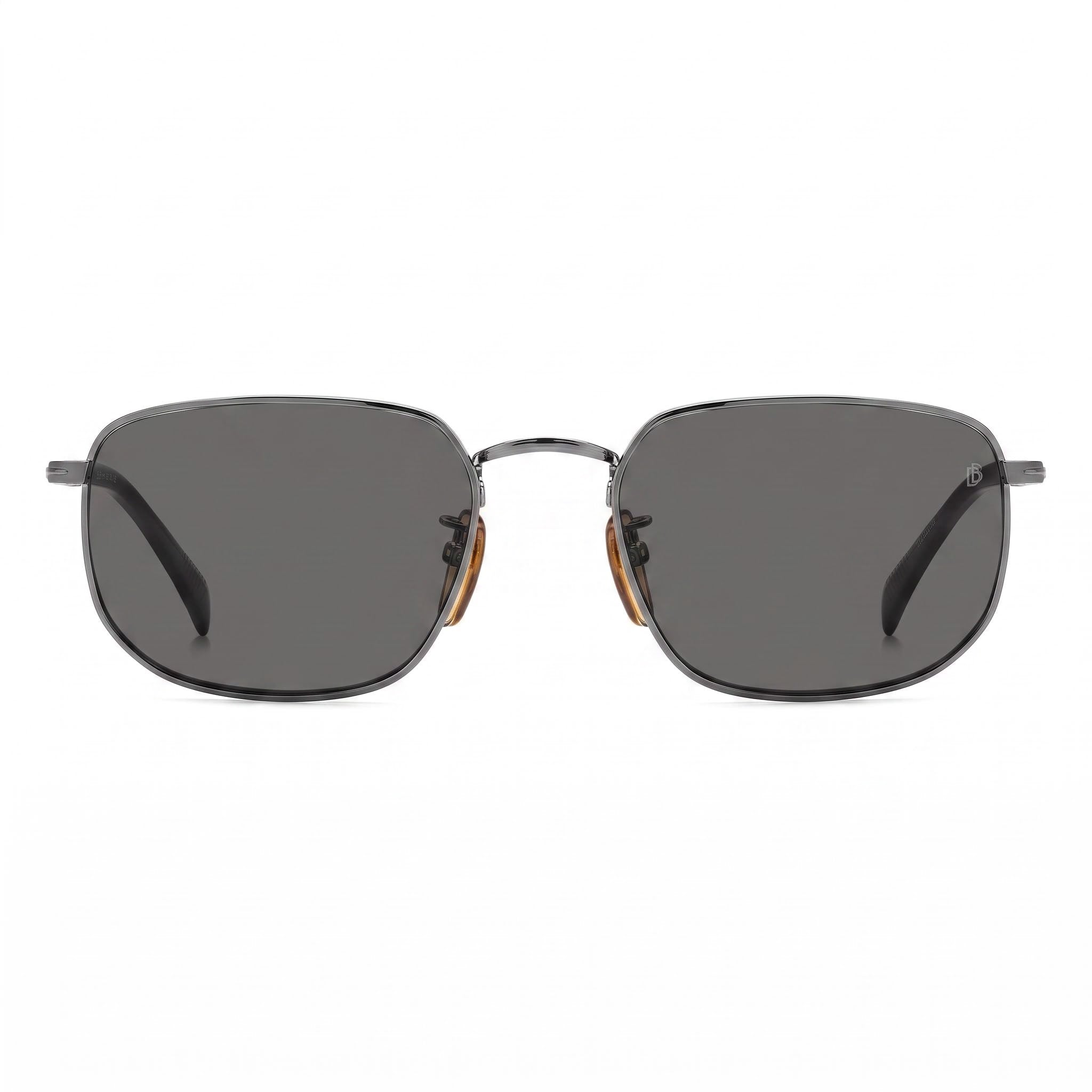 Beckham Db 1143/S Women's Grey Stainless Steel Sunglasses, Grey UV Lenses 57mm, Photo 2