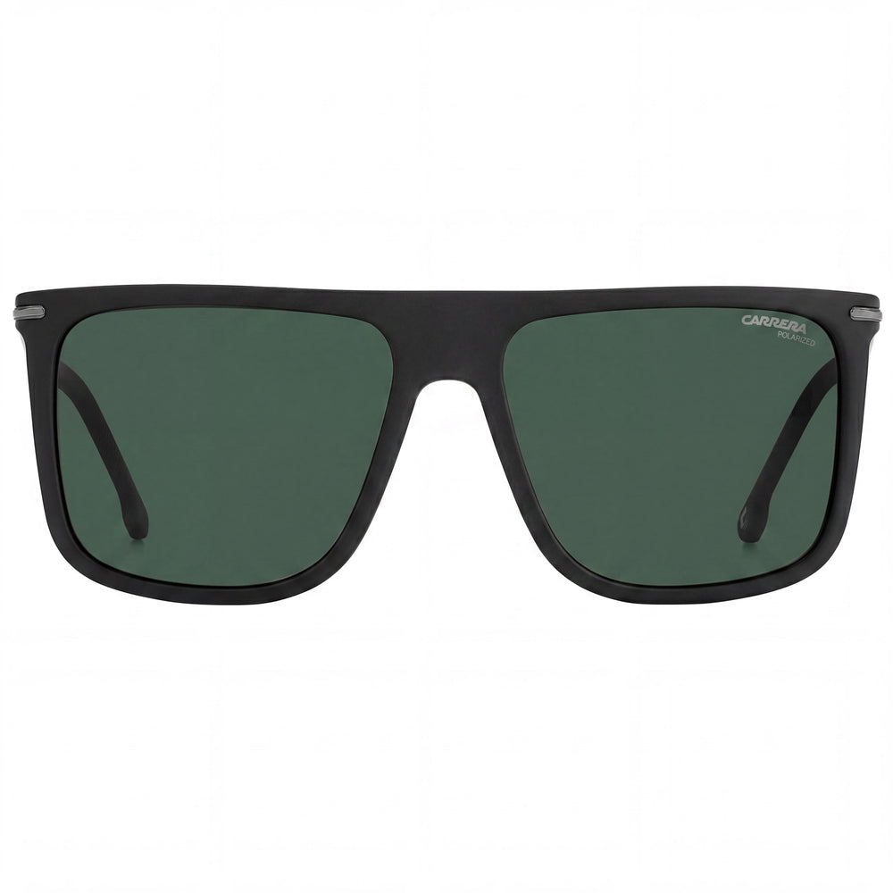 Carrera 278/S Unisex Matte Black Polyamide Square UV Protection Sunglasses 58mm