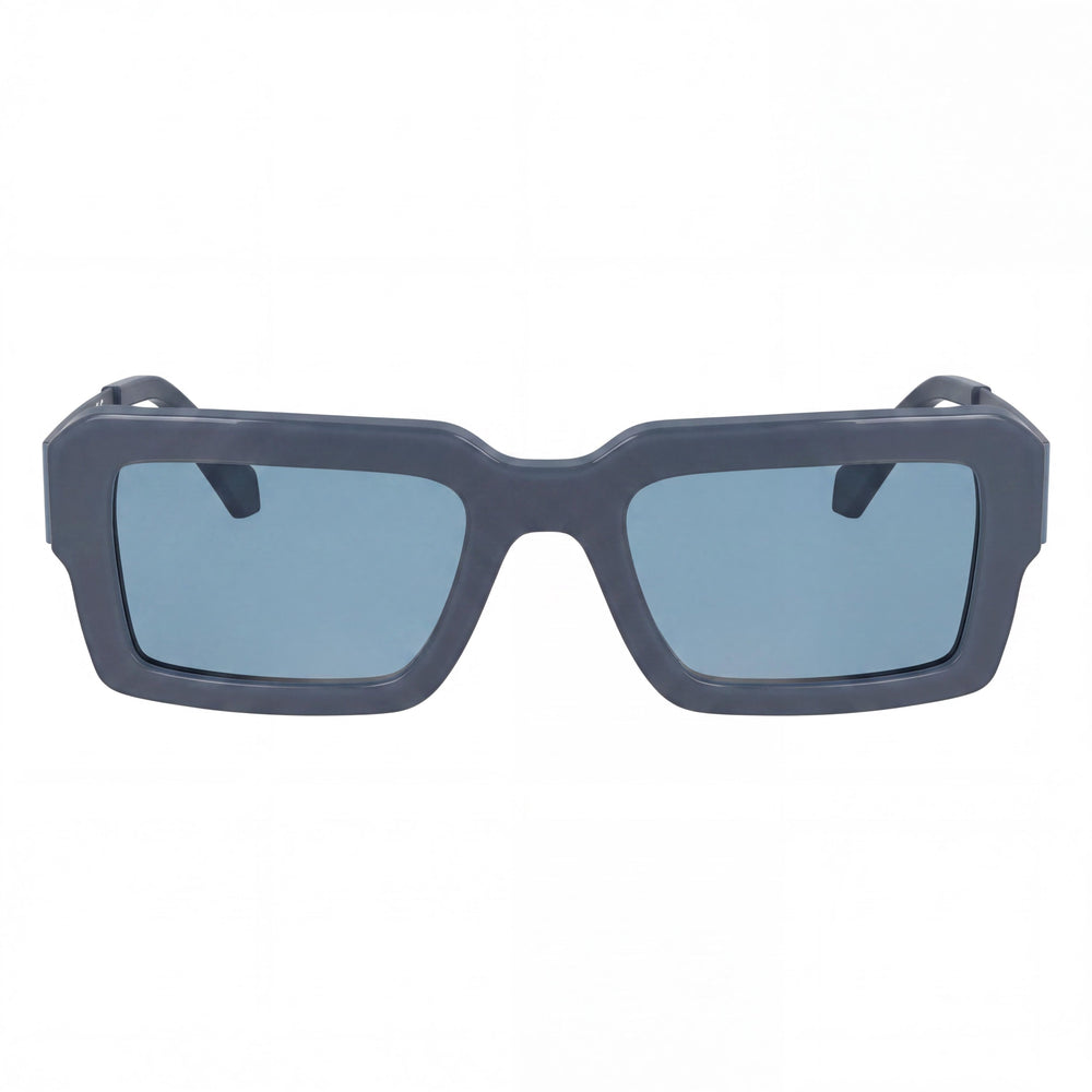 Calvin Klein Ckj25606s Blue Plastic Rectangular RXable Frame UV Sunglasses for Unisex 52mm