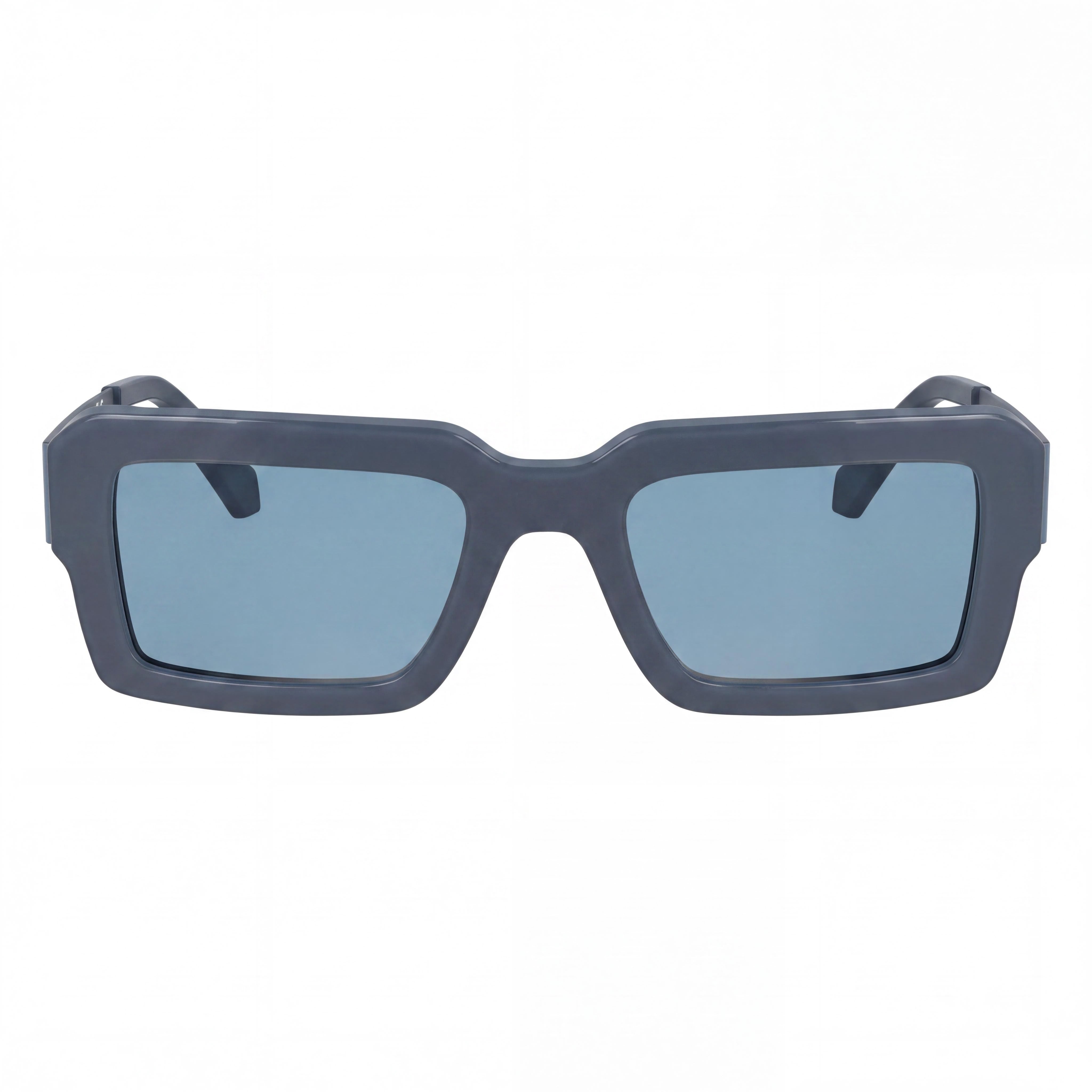 Calvin Klein Ckj25606s Gafas de Sol Unisex con Marco Rectangular de Plástico Azul, Lentes UV, Aptas para RX, 52mm, Photo 2
