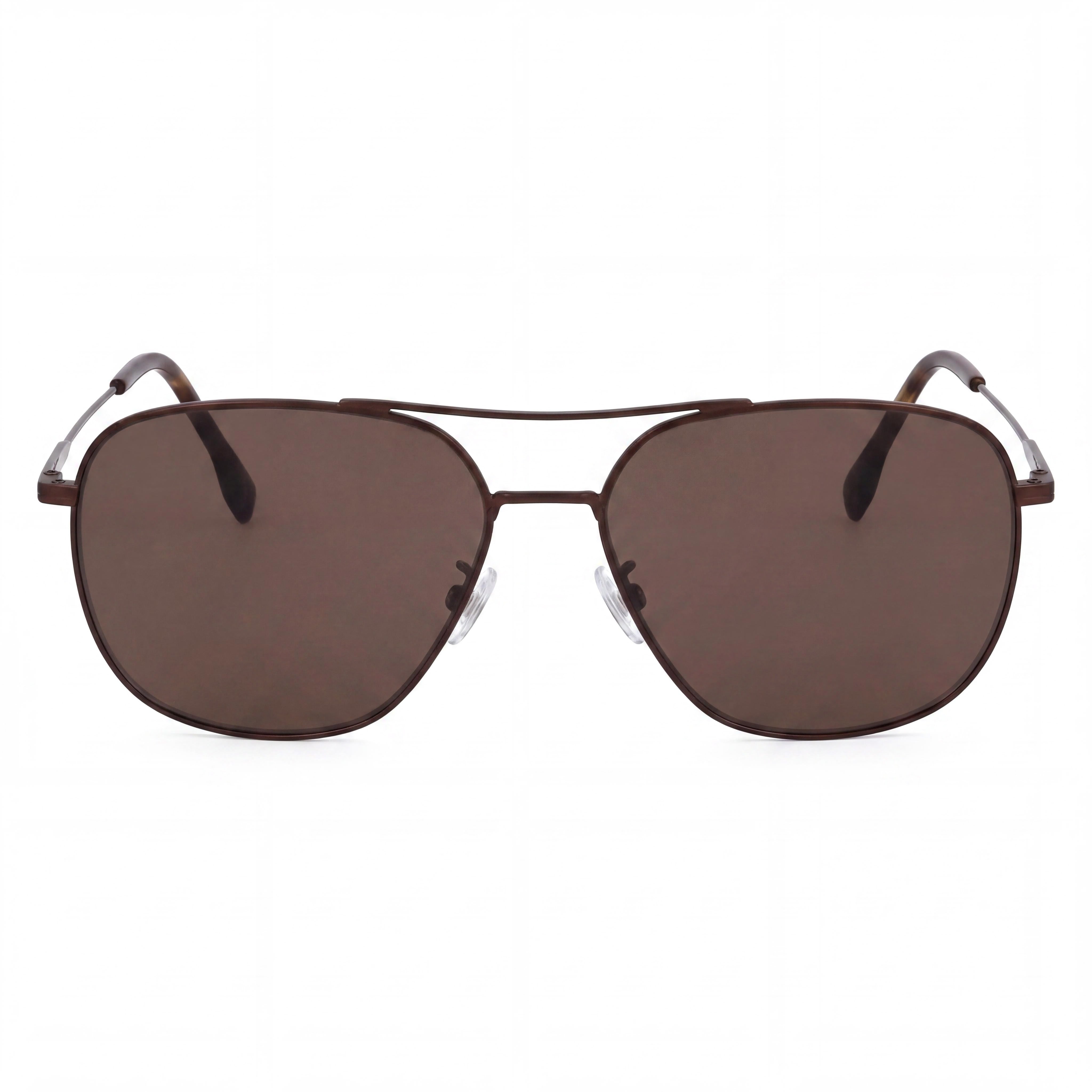 Hugo Boss Boss 1557/O/F/S 1ot 1ot - Montura de plástico gris para hombre, lentes marrones, protección UV, 62 mm, Photo 2