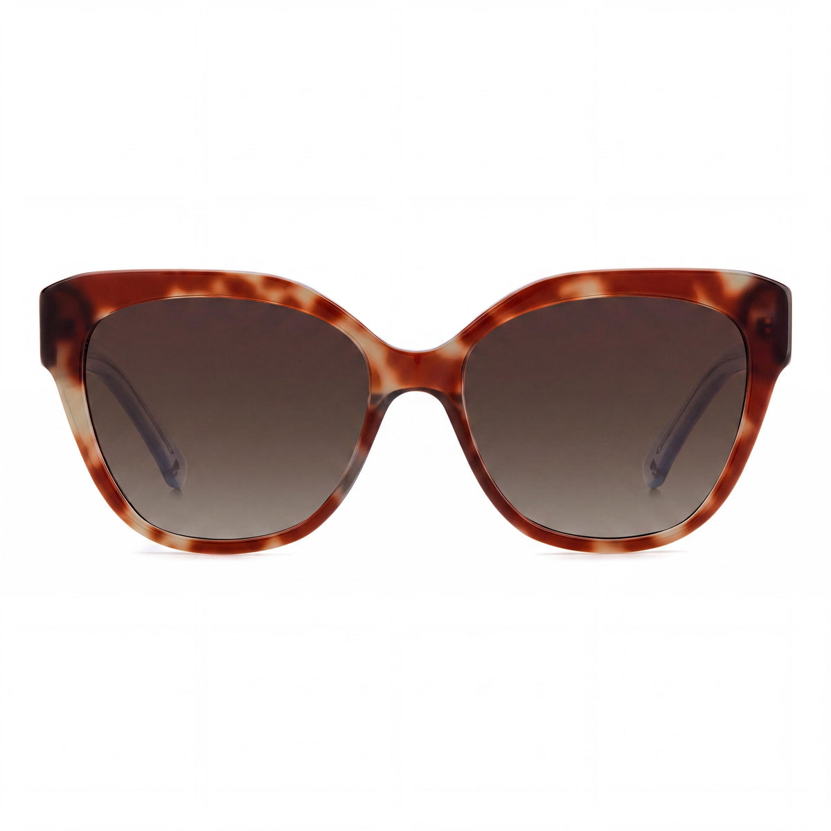 kate spade new york Gafas de sol de temporada para mujer con montura de plástico azul habana y marrón, lentes azul habana, protección UV, no polarizadas, 57 mm, Photo 2