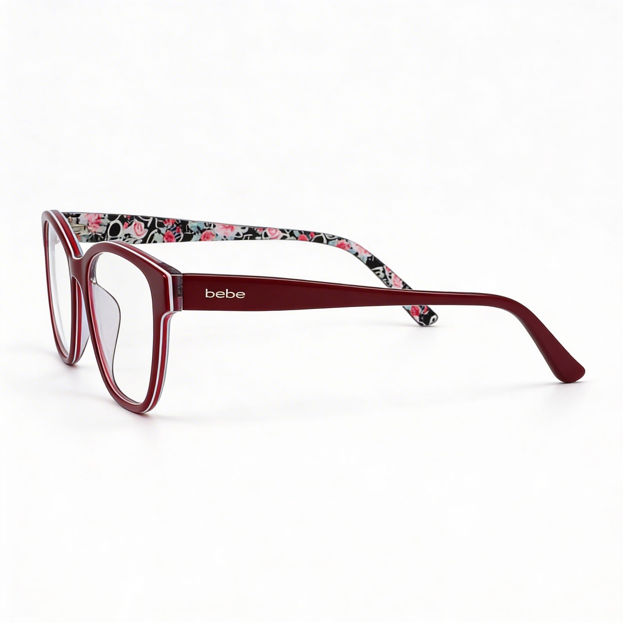 Gafas de sol Bebe para hombre Bb5184 con montura metálica, montura Ruby, lentes transparentes, ancho de lente 53mm, Photo 2