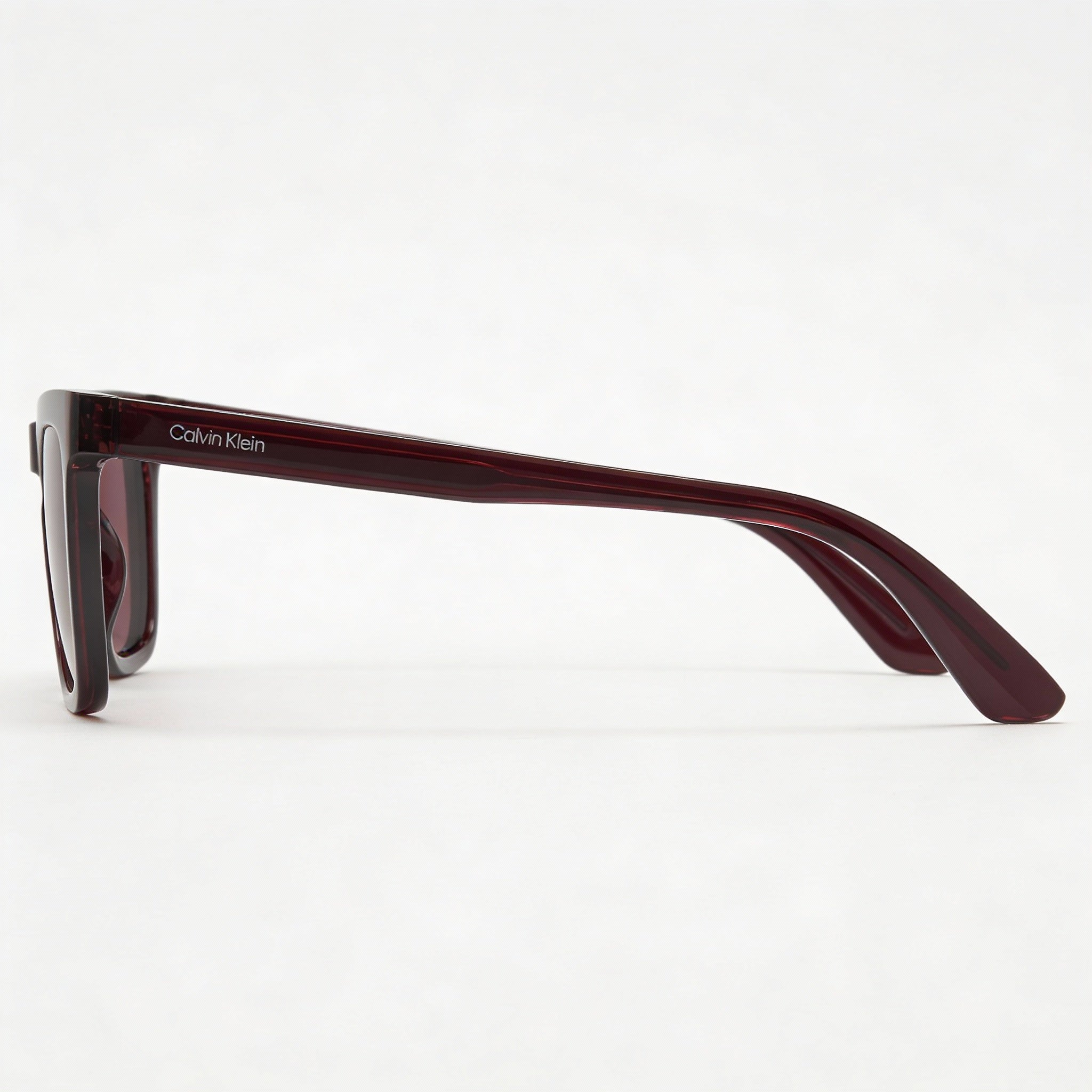 Gafas de sol unisex Calvin Klein CK23535S de acero inoxidable con lentes violetas multicolor y protección UV de 53 mm, Photo 3