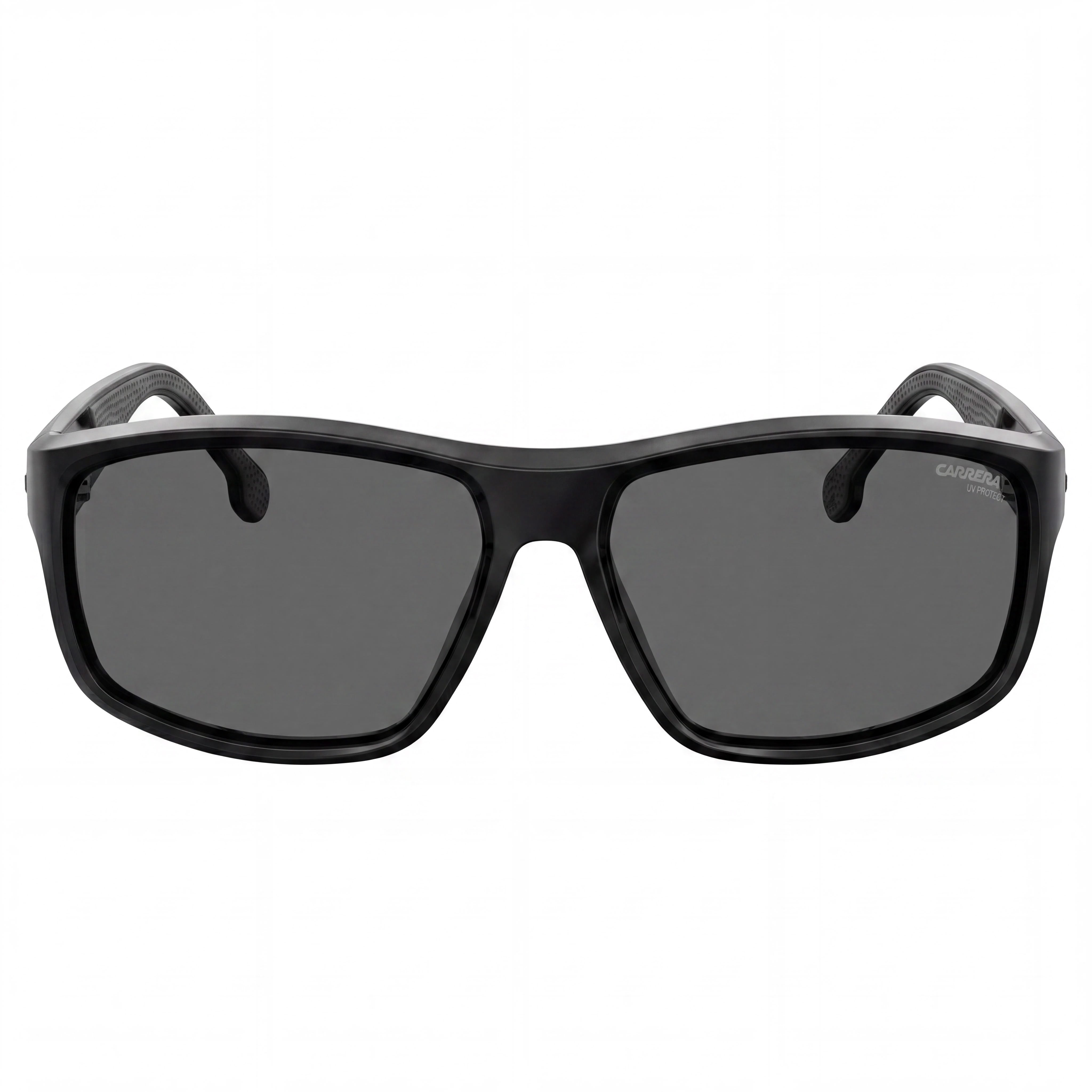 Carrera 8038/S Men's Black Grey Polyamide Frame Non-Polarized Black Lens UV Protection Sunglasses 61mm, Photo 2