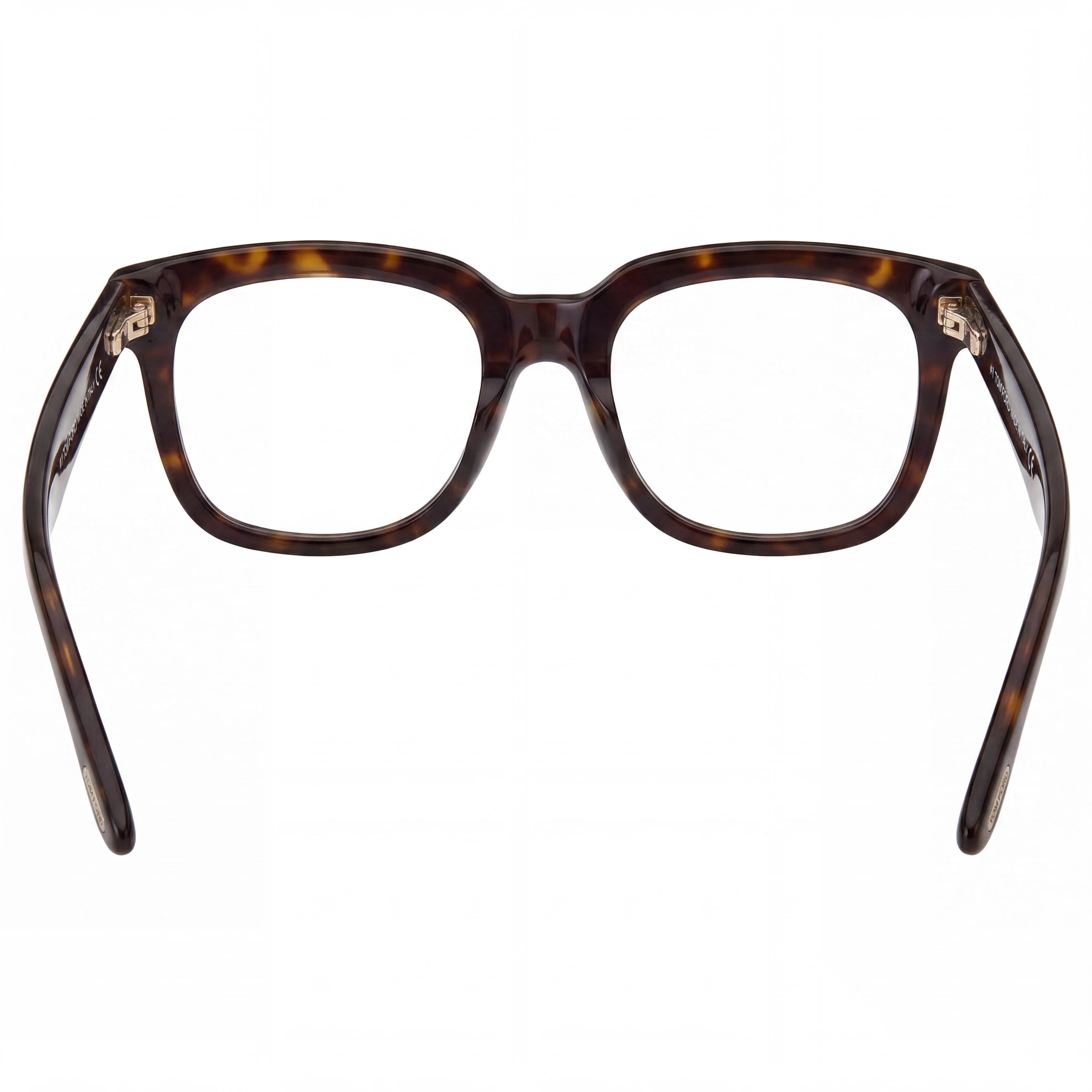 Gafas Ópticas de Acetato Tom Ford para Mujer Ft5537-b, Montura Habana Oscuro, Lente con Bloqueo de Luz Azul, 52mm, Photo 3