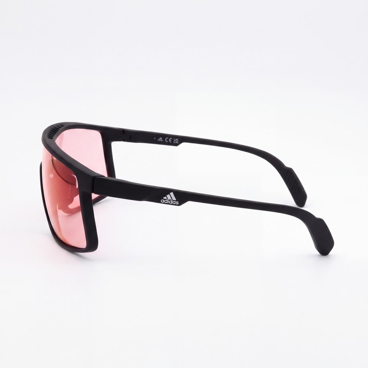 adidas Sp0057 Unisex Sunglasses, Matte Black Roviex Mirror, Injected Frame, Plastic Lenses, 140mm Temple, UV Protection, Photo 2