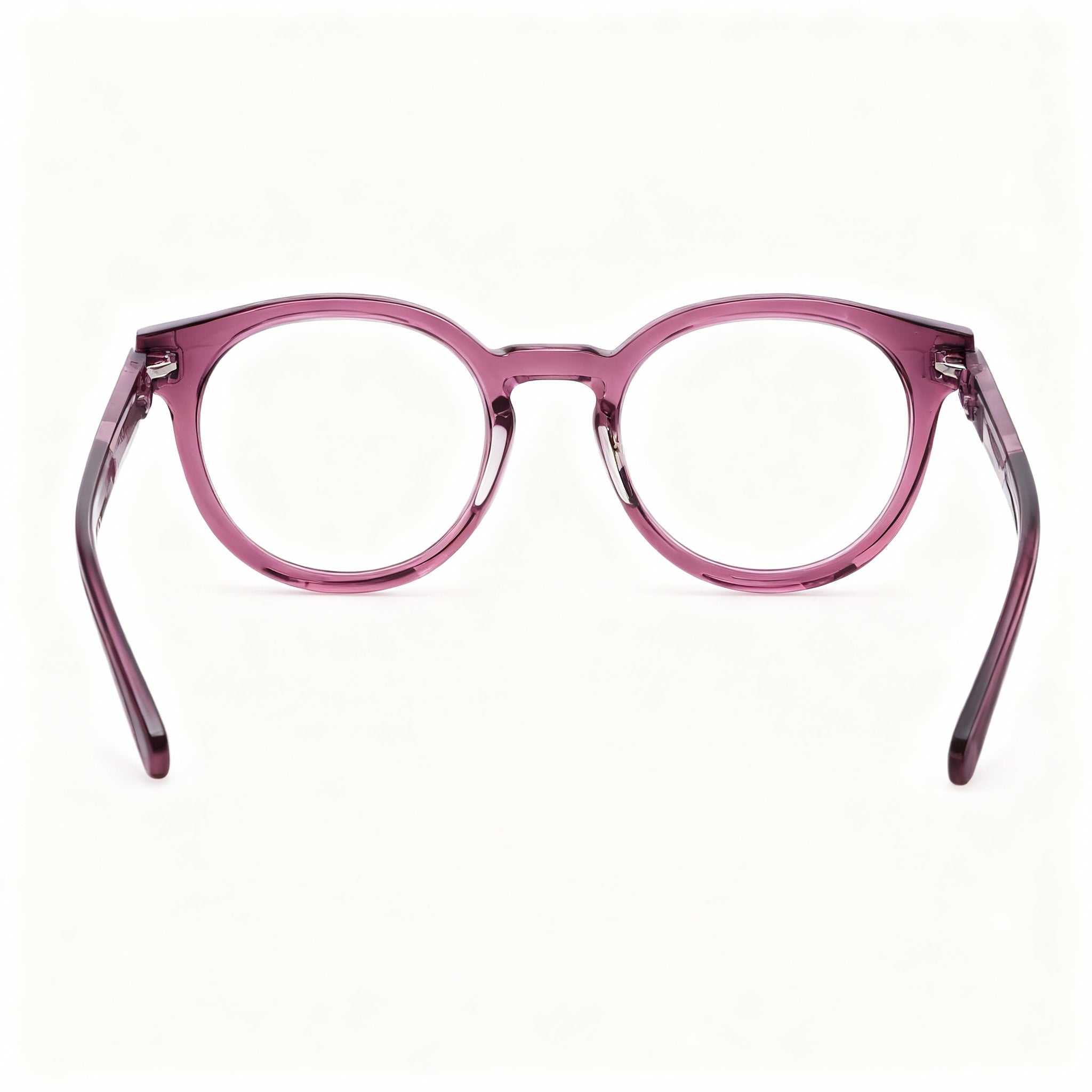 Police Modern Women's Acetate Eyeglasses in Bordeaux, with Non-polarised Lenses, 48mm Lens Width, Photo 3