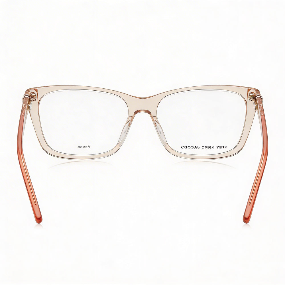 Marc Jacobs Marc 598 - Montura de gafas de plástico beige transparente para mujer con lentes de policarbonato de 54 mm