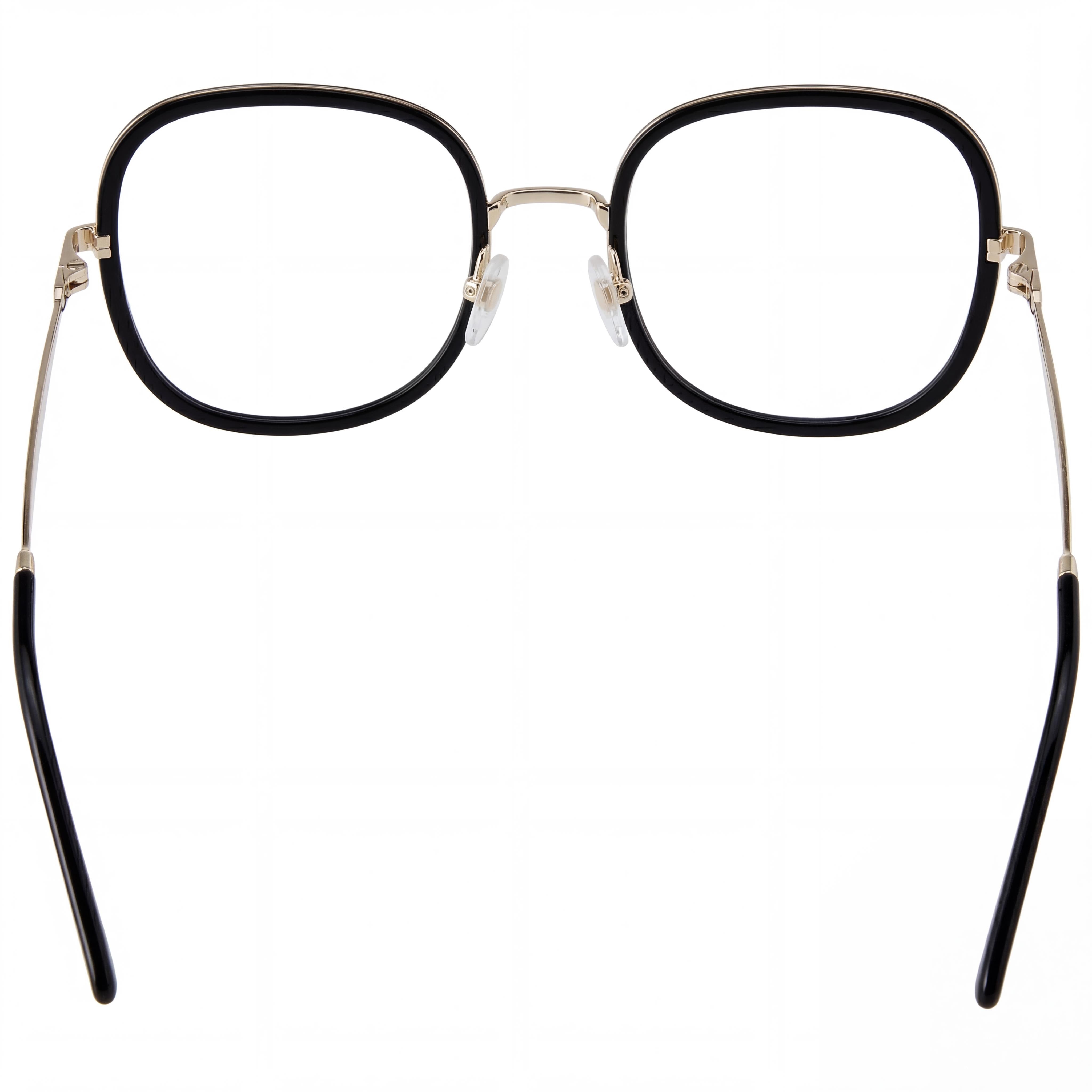 Marc Jacobs Marc 701 Women's Eyewear with Alloy Steel Frames in Black Gold, 53mm Lens Width, Photo 3