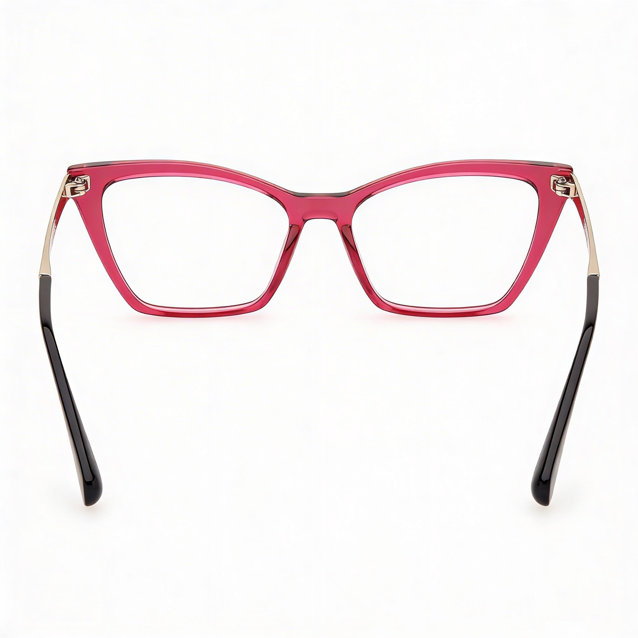 Max & Co. MODERNO Women's Optical Eyeglasses, Defined by a Shiny Light Fuxia Frame, Size 53mm, Photo 3