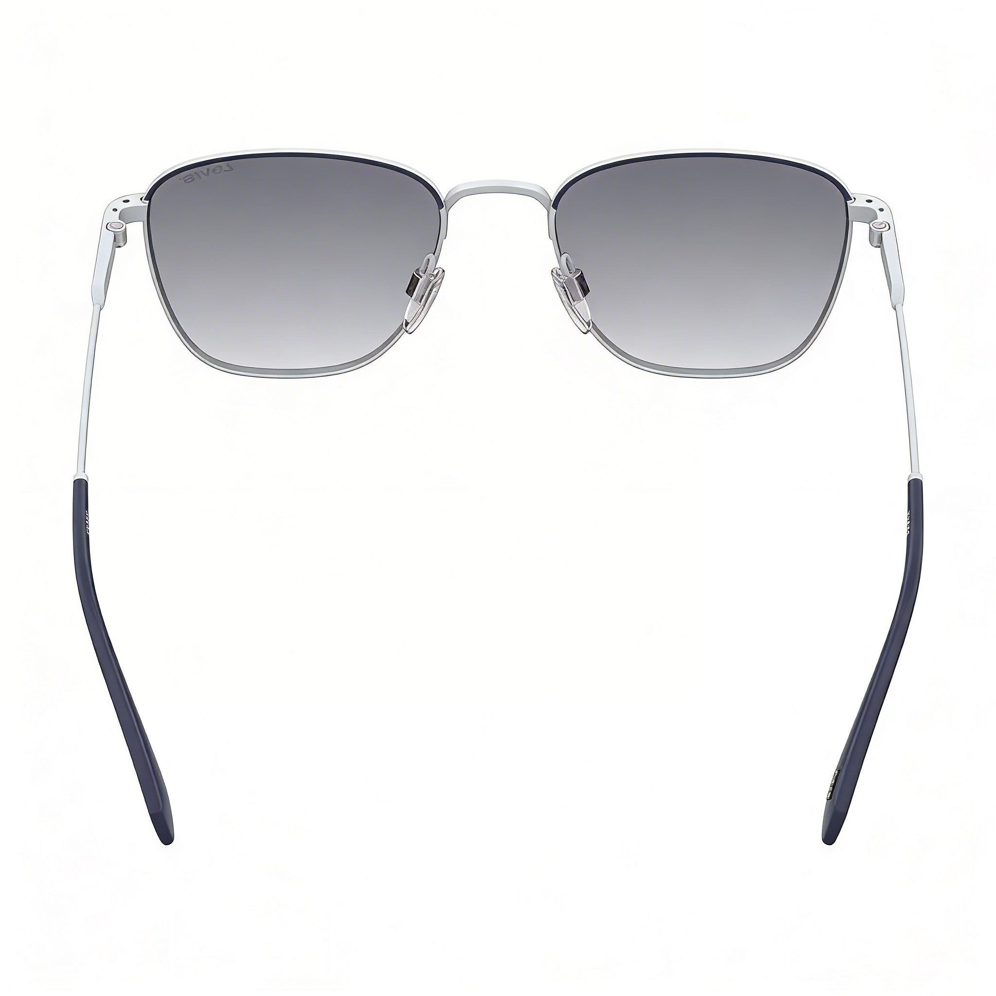 Levi's 1016 Rectangular Unisex Stainless Steel Non-Polarized UV Sunglasses, Matte Blue Gray, Dark Grey Gradient 52mm, Photo 4