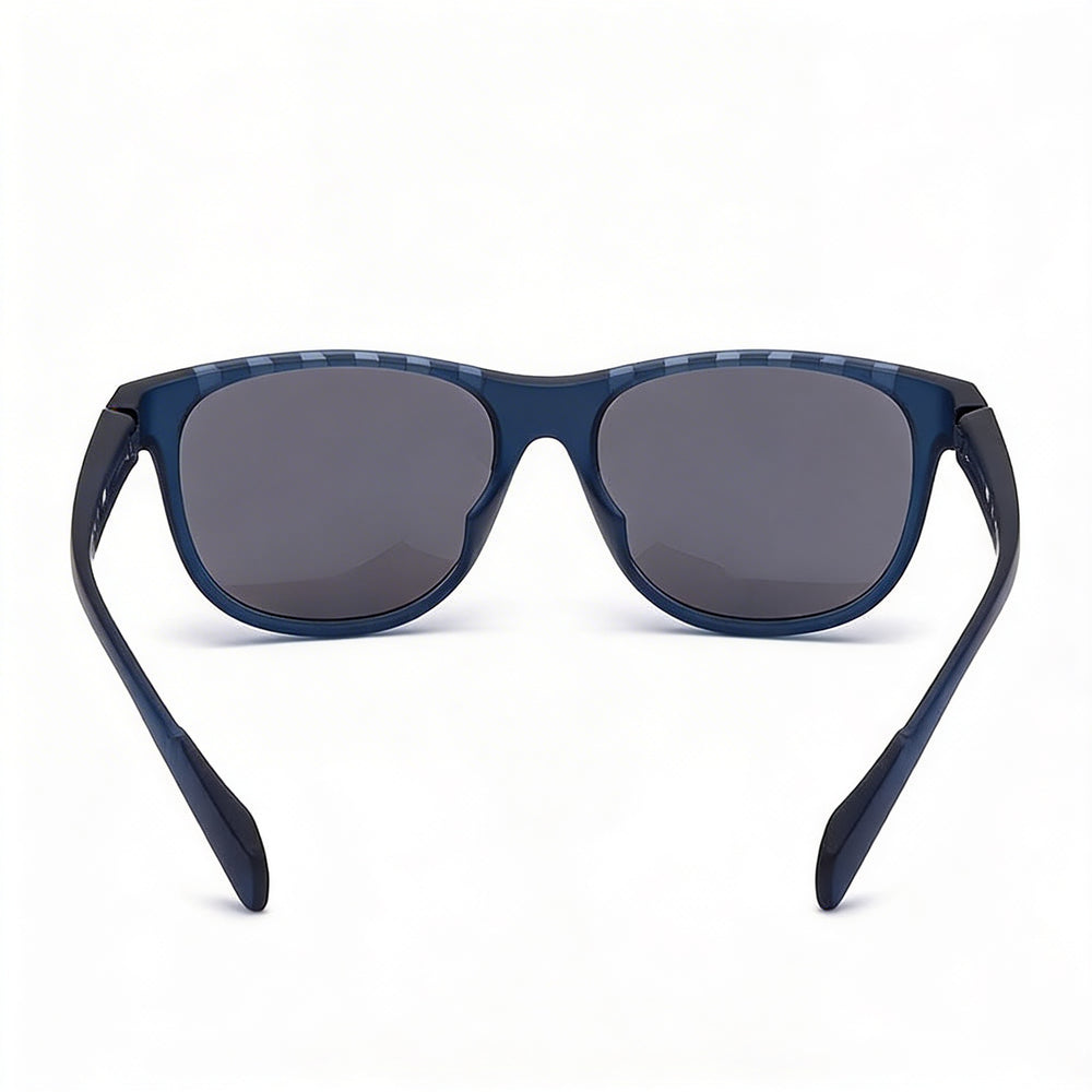 Gafas de Sol adidas Sp002292v Unisex 55mm Marco de Plástico Azul Sin Polarizar, 100% Protección UV
