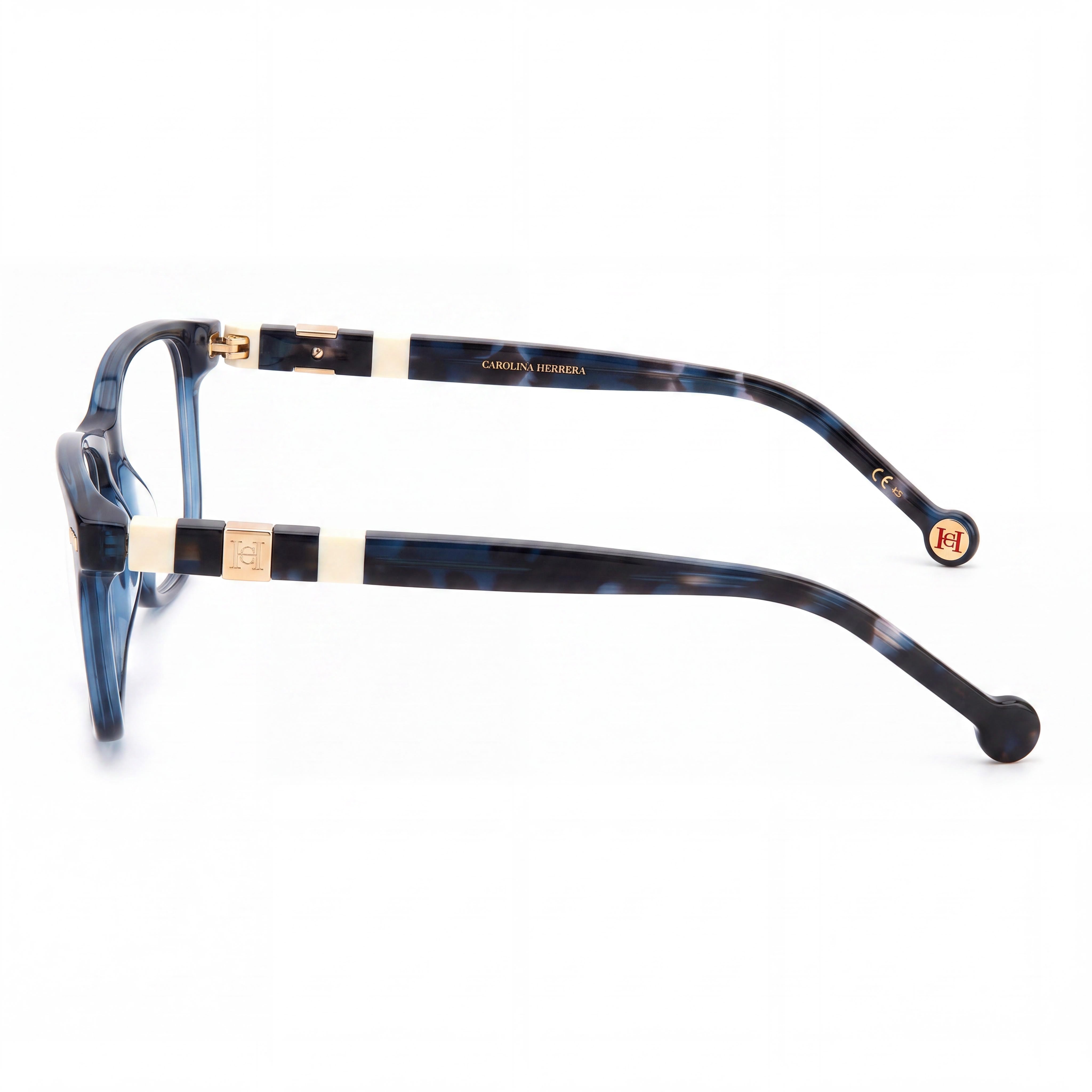 Carolina Herrera Her 0110 Unisex Plastic Frame Bluehaven Blue Polarized Lens Sunglasses 54mm, Photo 2