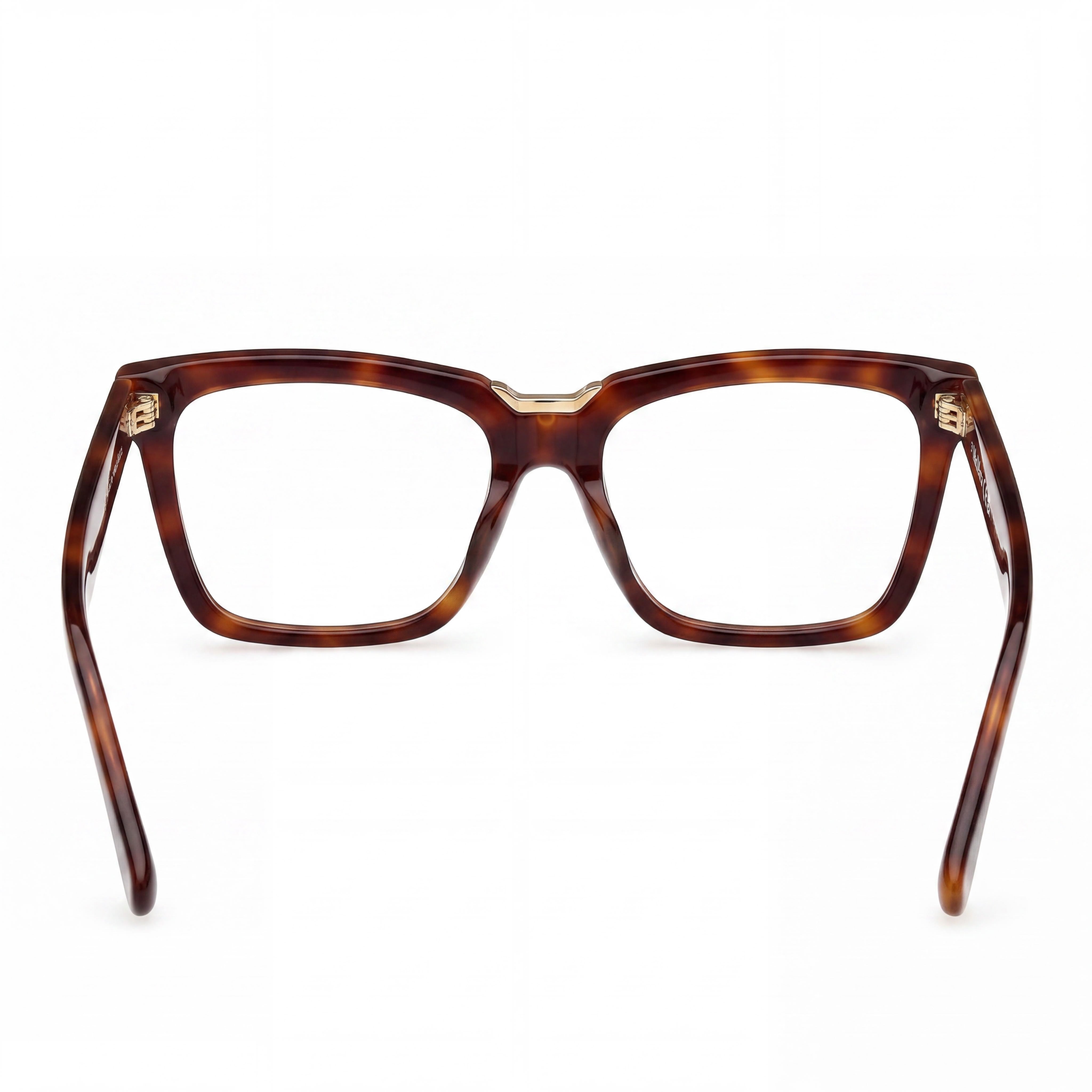 MaxMara MM5111 Women's Polarized Plastic Frame Eyewear in Dark Havana Color with 54mm Lens, Photo 4