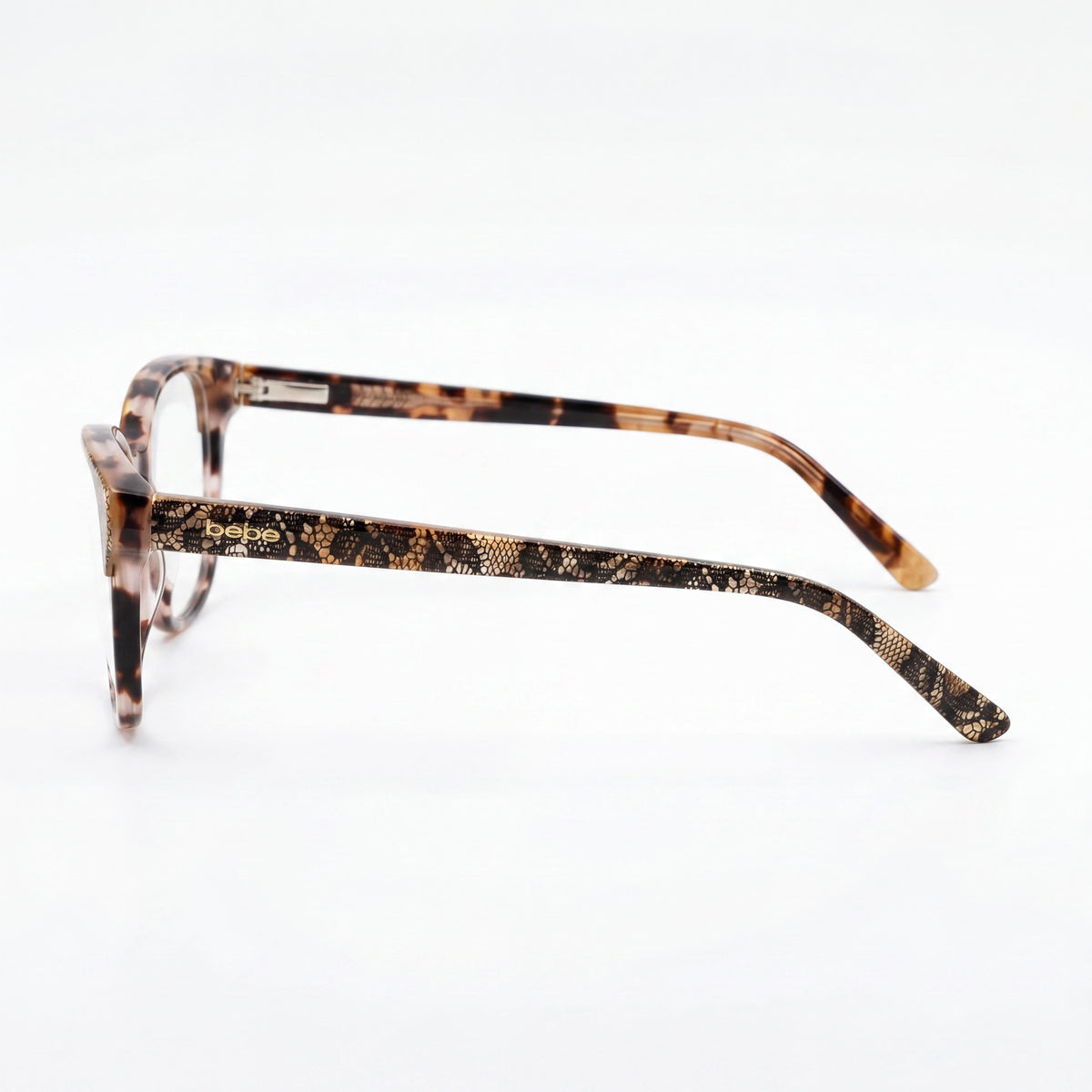Montura de gafas para mujer bebe Bb5220 de acetato Topaz Lace, diseñada para lentes graduadas, ancho de mica 55 mm, Photo 3