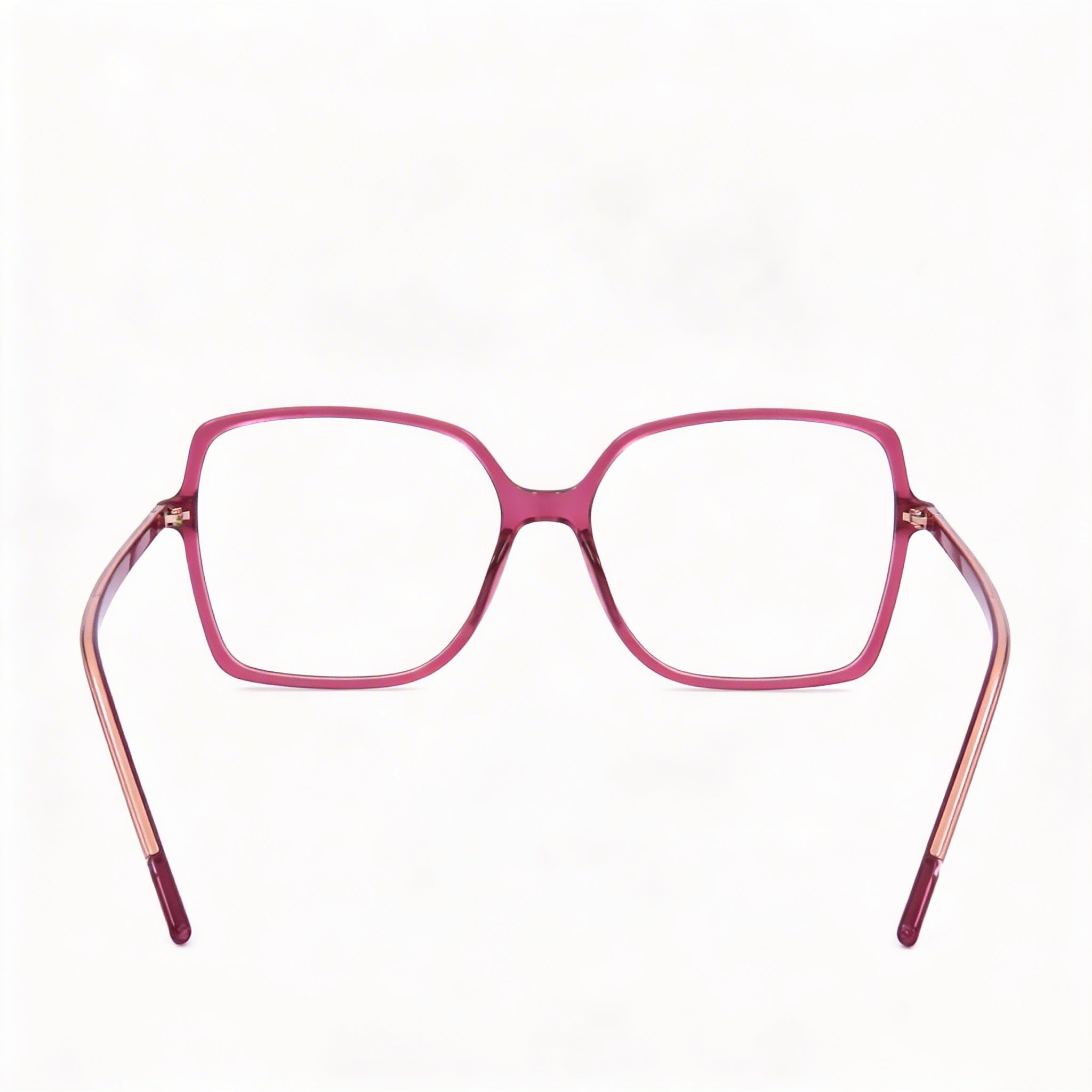 Gafas Hugo Boss Casual para mujer con montura de acetato ligero y lentes transparentes no polarizadas 55-15-140 mm, Photo 3