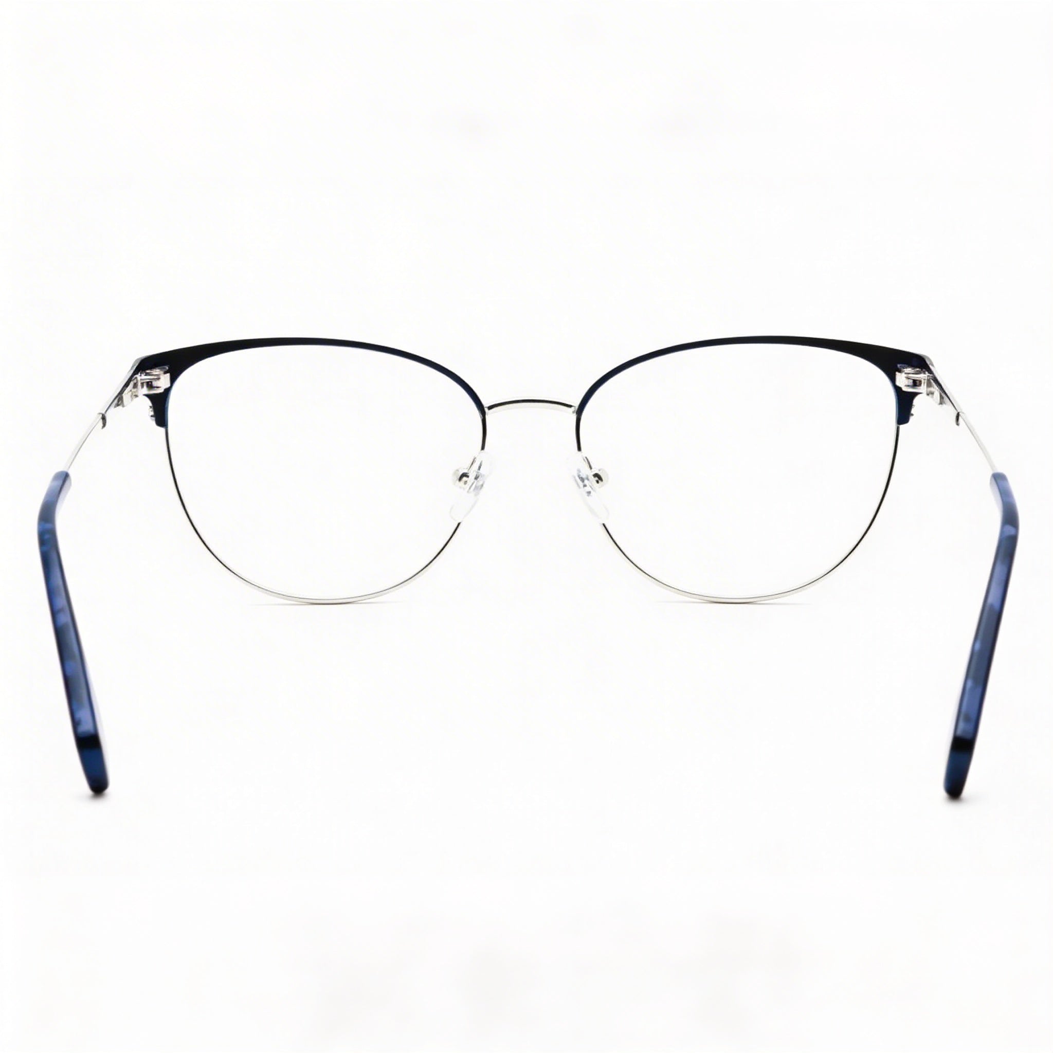 Kenneth Cole REACTION Kc0877 Men's Matte Blue Metal Frame Optical Eyeglasses, Lens 53mm, Bridge 16mm, Temple 145mm, Photo 3