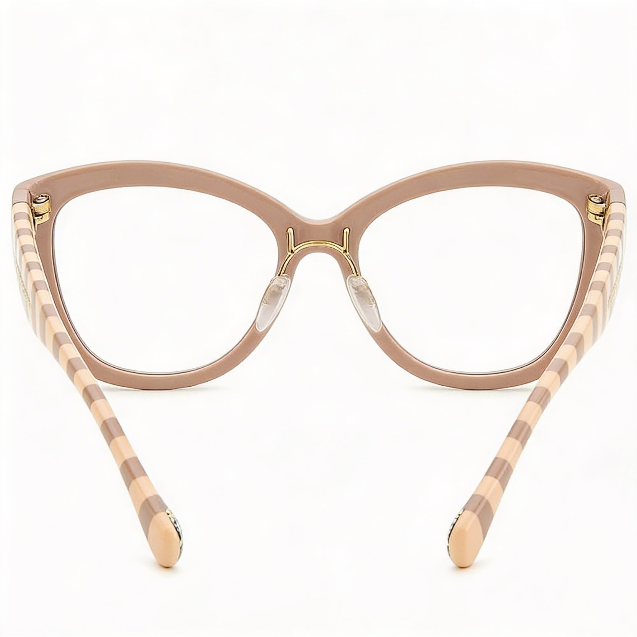 Gafas de Sol de Acetato Color Rosa Nude para Mujer Carolina Herrera Her 0088, Lentes de 53 mm, Puente de 18 mm, Patillas de 145 mm, Photo 3