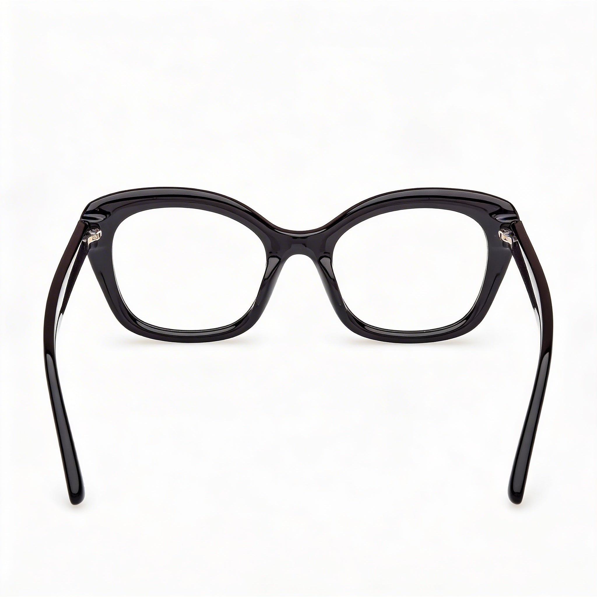 Gafas de mujer Guess Gu50225 de plástico negro brillante no transparentes de 51 mm, Photo 3